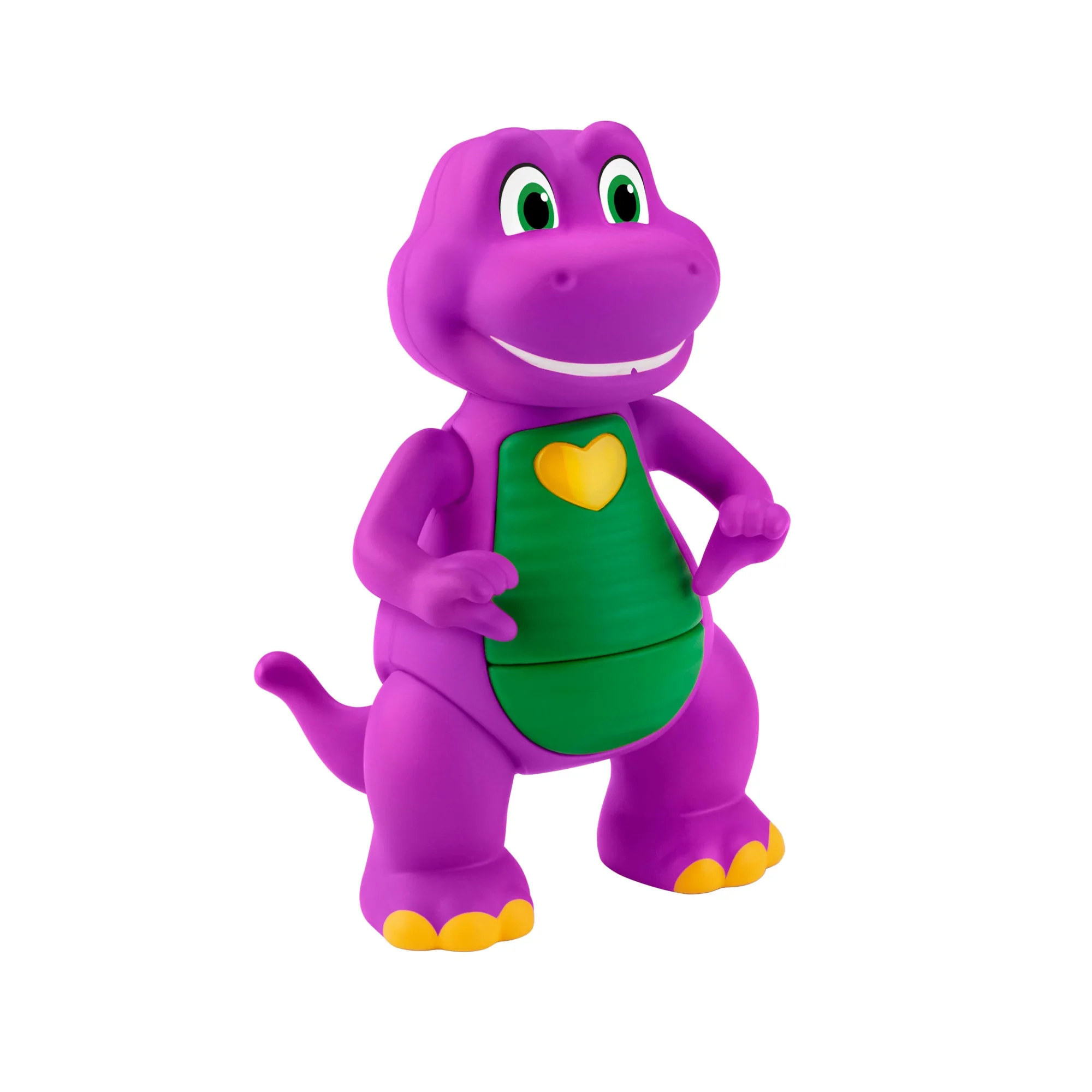 Fisher-Price Barney's World Heart Hands Barney Toy Figure With Music & Lights For Kids - Image 6