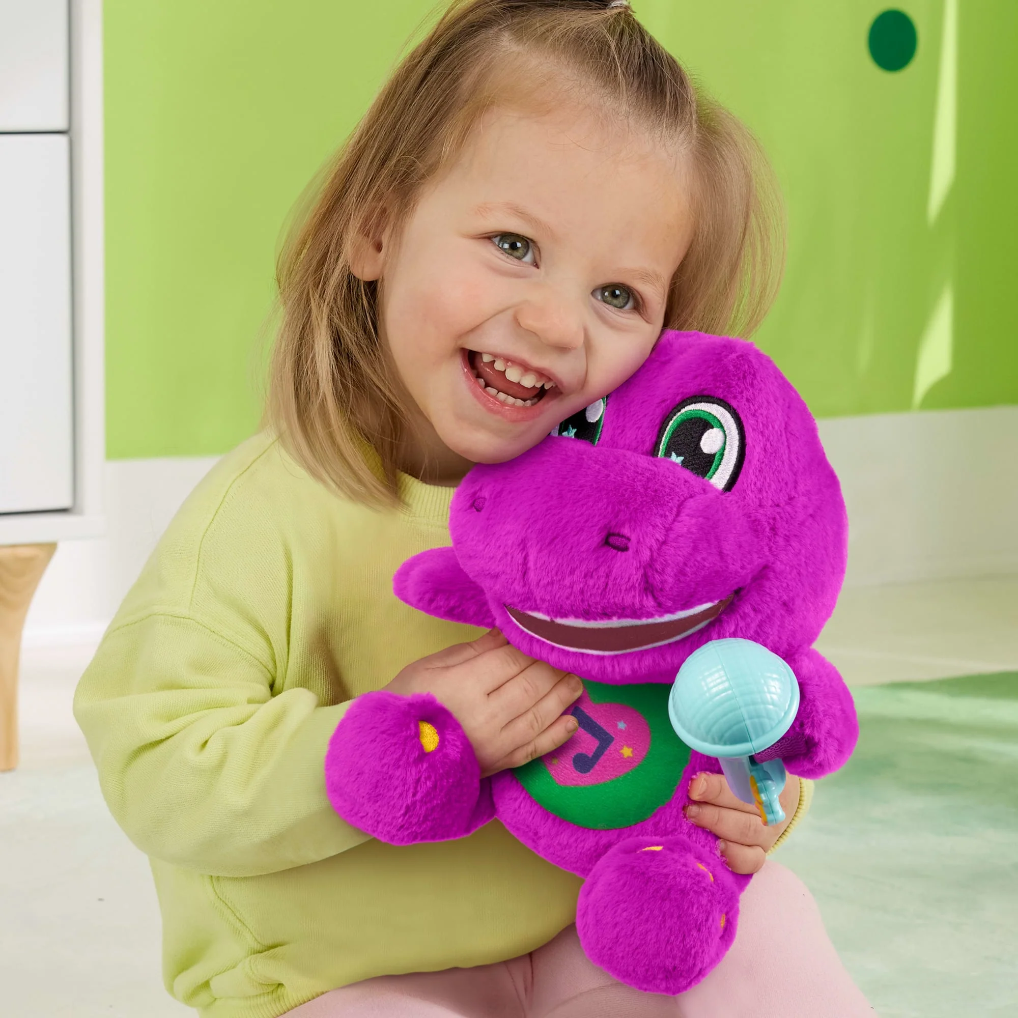 Fisher-Price Barney’S World Peluche Barney Chantant - Image 4