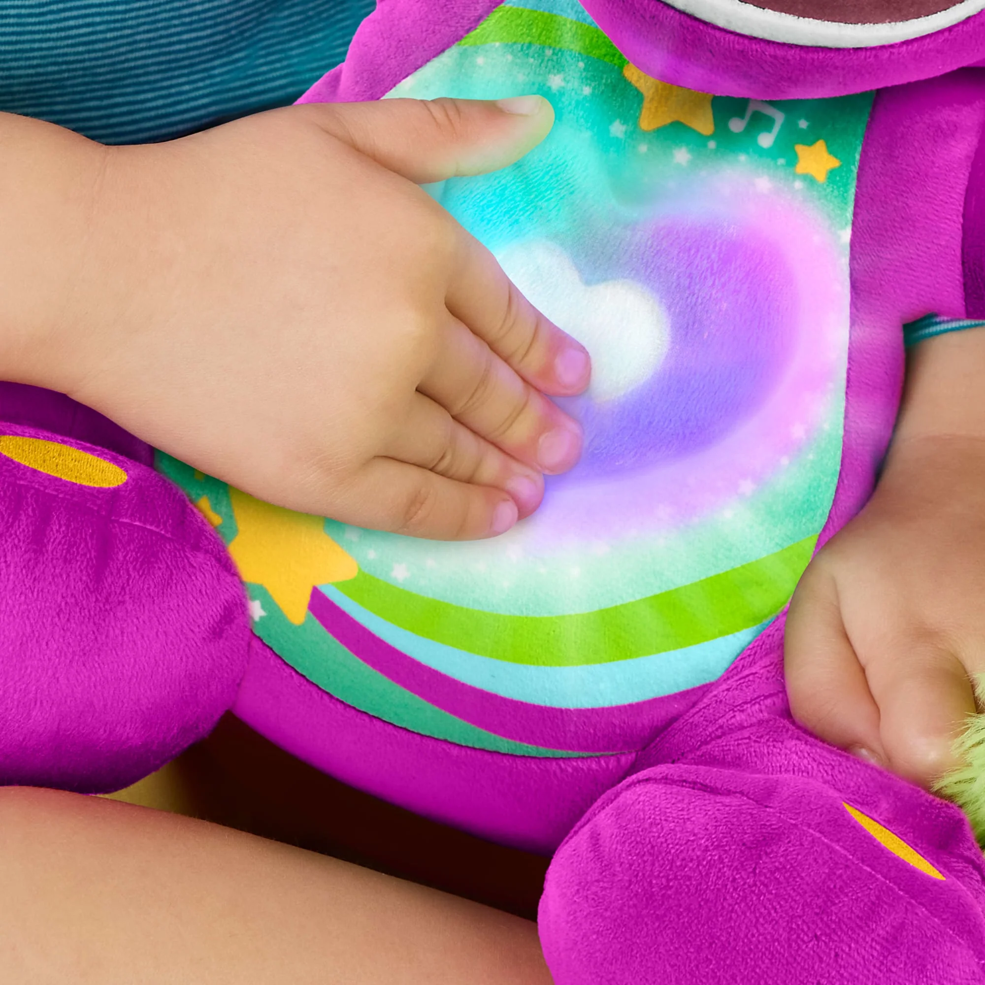 Fisher-Price® Barney’S World Peluche Barney Cur Lumineux - Image 3