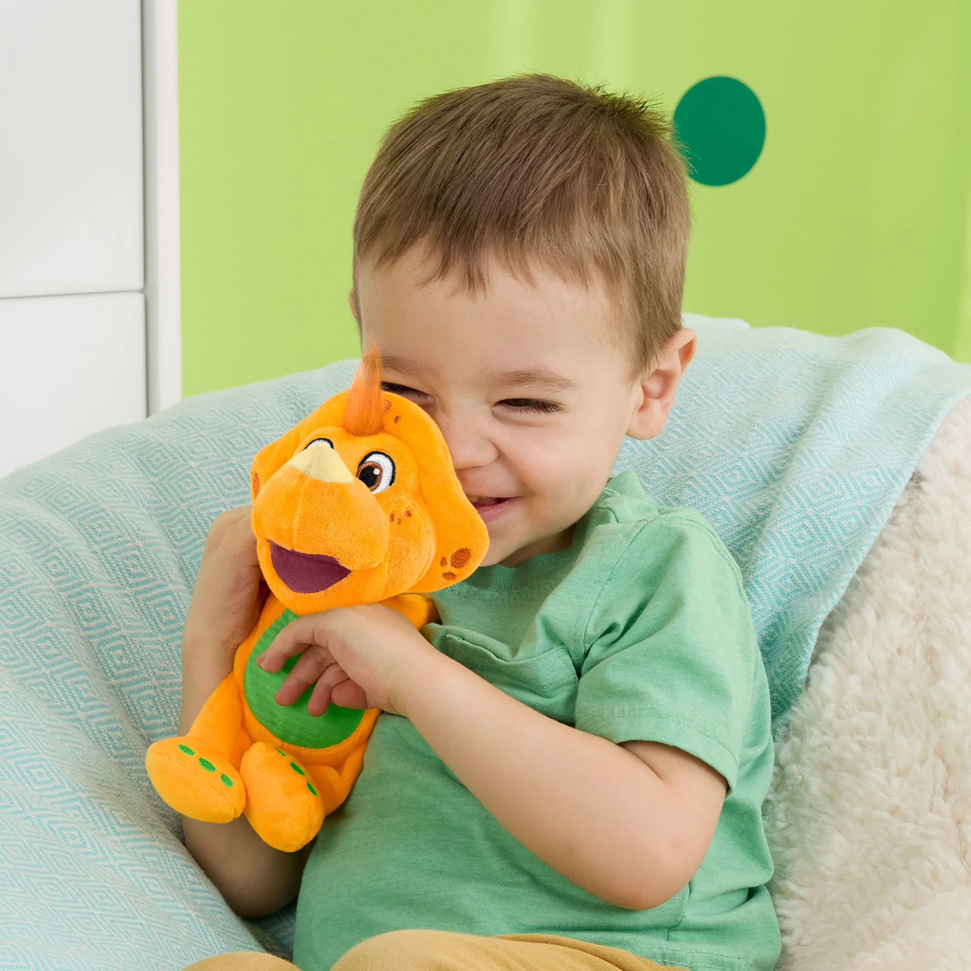 Fisher-Price  Barney'S World  Peluche  16,51Cm  Billy Le Dino - Image 2