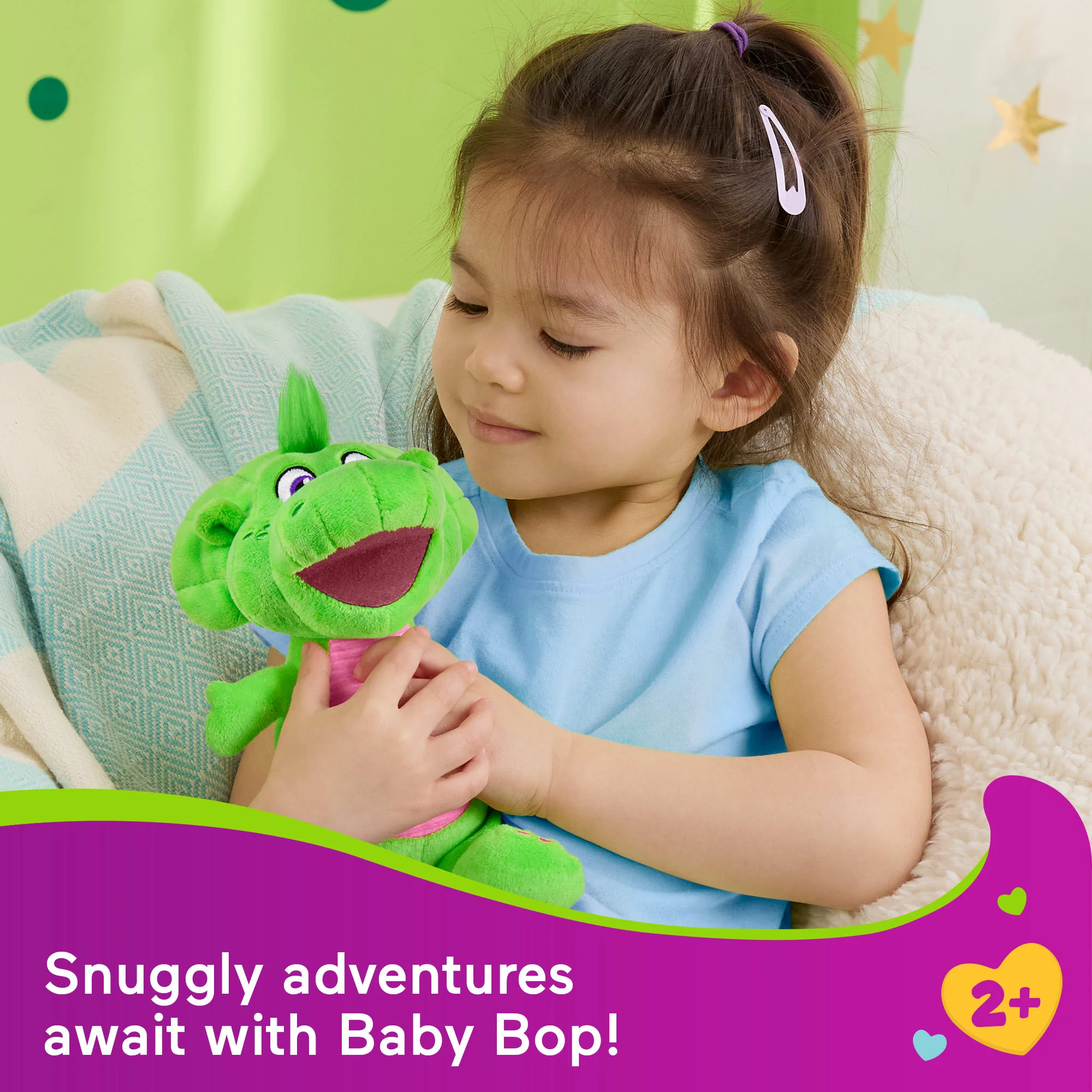 Fisher-Price Barney's World Plush Character Toy Collection For Toddlers & Kids, Styles May Vary - Image 2