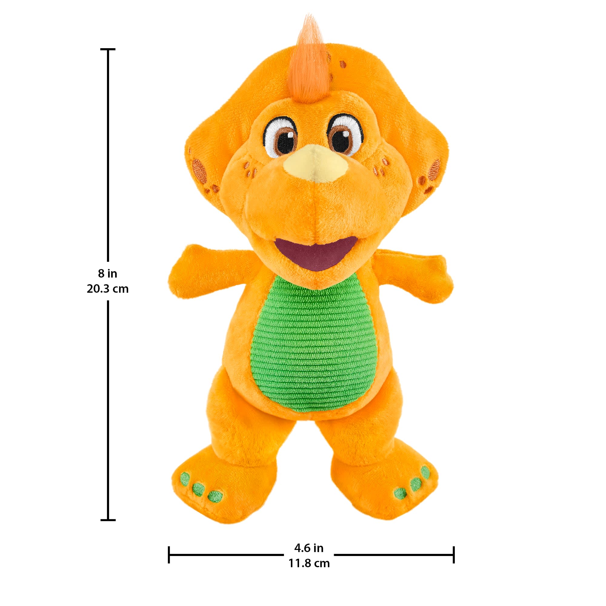 Fisher-Price Barney's World Plush Billy Dinosaur 8-Inch Character Toy For Toddlers & Preschool Kids - Image 5