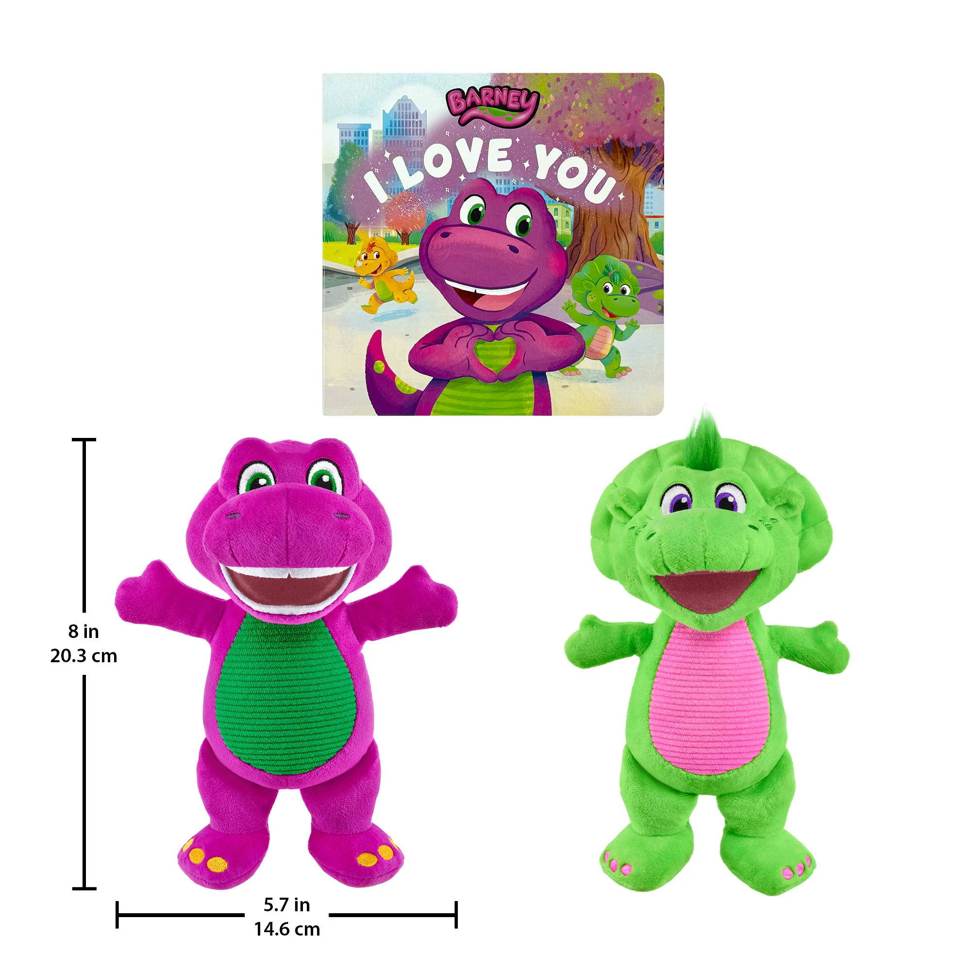 Fisher-Price Barney's World Barney & Baby Bop With Book - Image 5