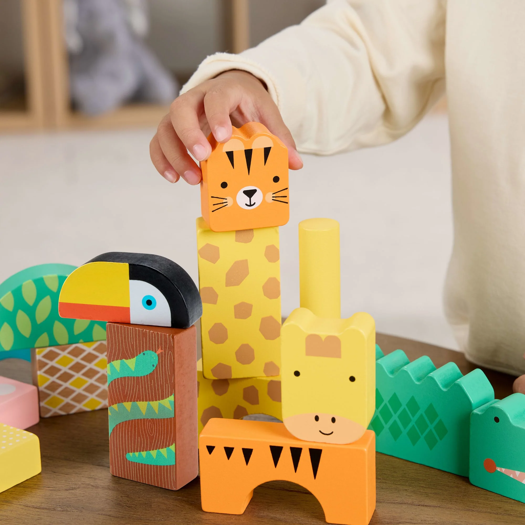 Fisher-Price® Blocs de La Jungle en Bois - Image 3