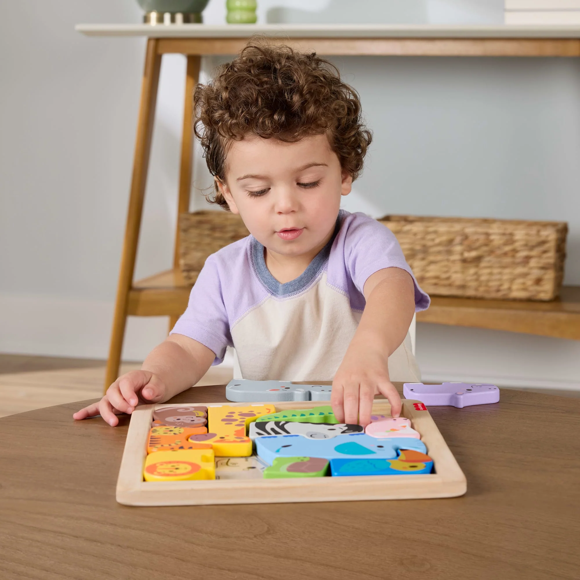 Fisher-Price Brinquedo para Bebês Amigos Animaizinhos de Madeira - Image 2