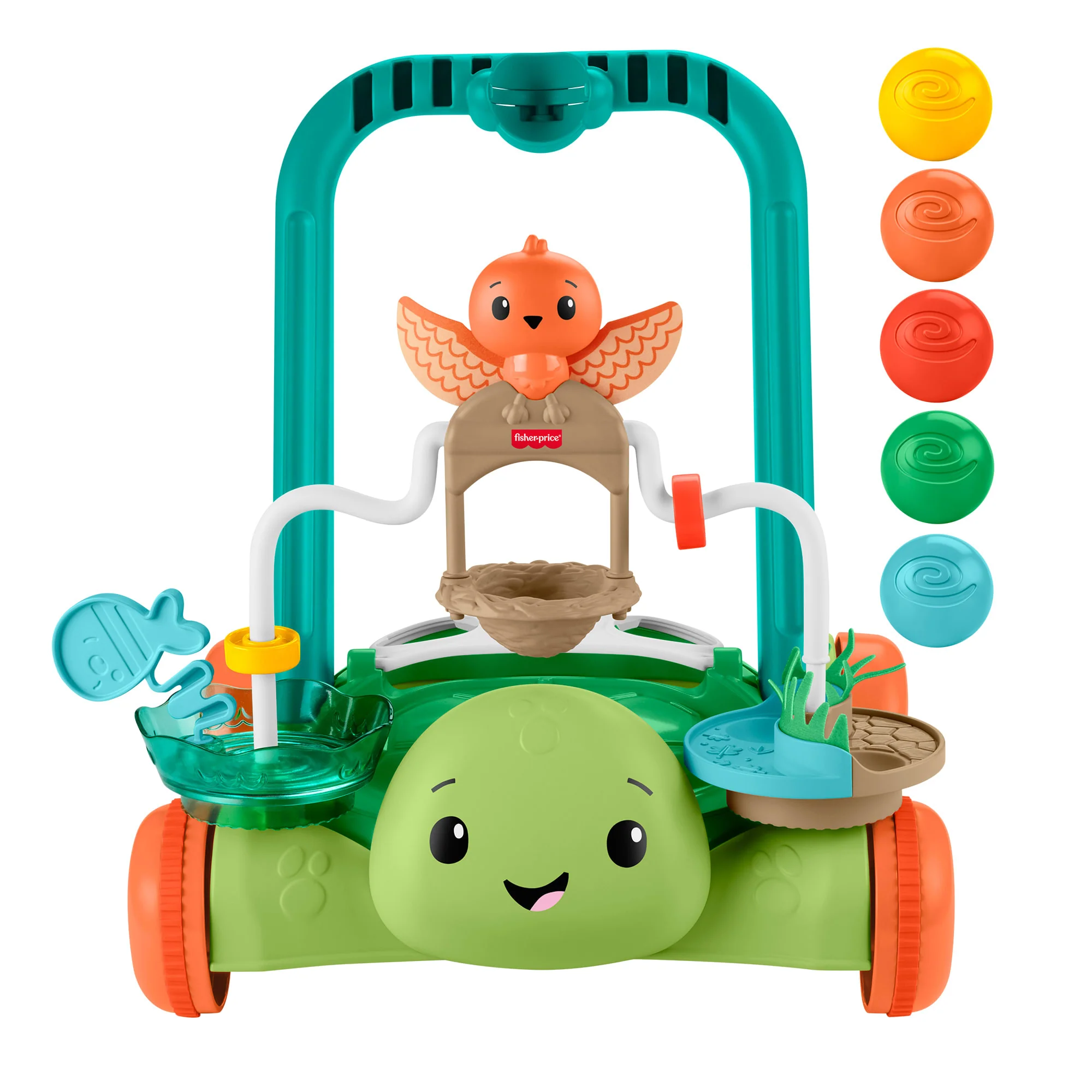 Fisher-Price Brinquedo para Bebês Andador Tartaruga Primeiros Passos - Image 6