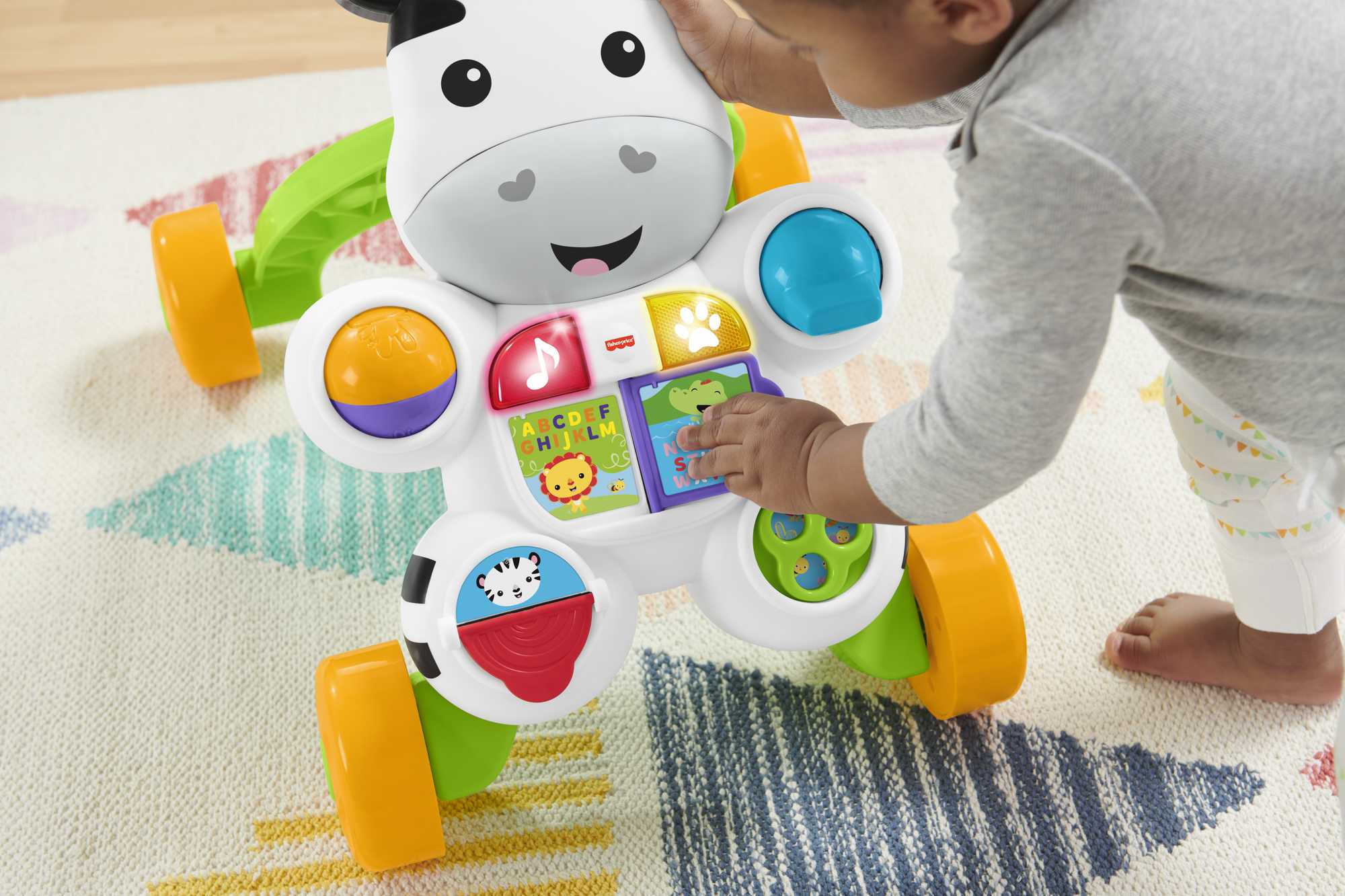 Fisher-Price Brinquedo para Bebês Apoiador Zebra - Image 5
