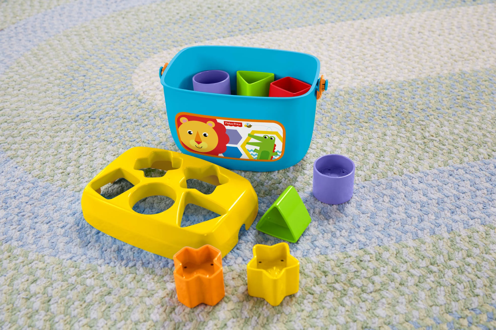 Fisher-Price Brinquedo para Bebês Balde Primeiros Blocos - Image 3