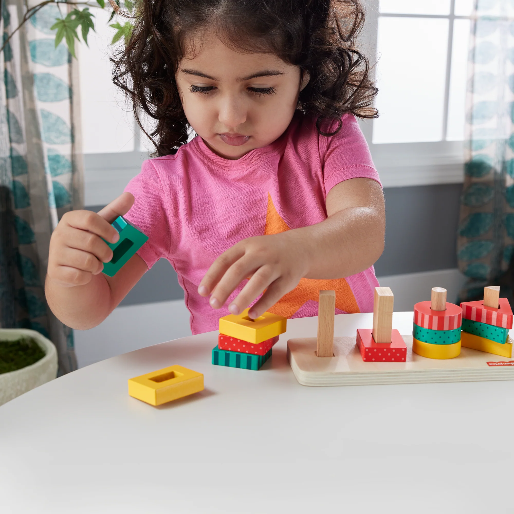 Fisher-Price Brinquedo para Bebês Classificador de Formas de Madeira - Image 2