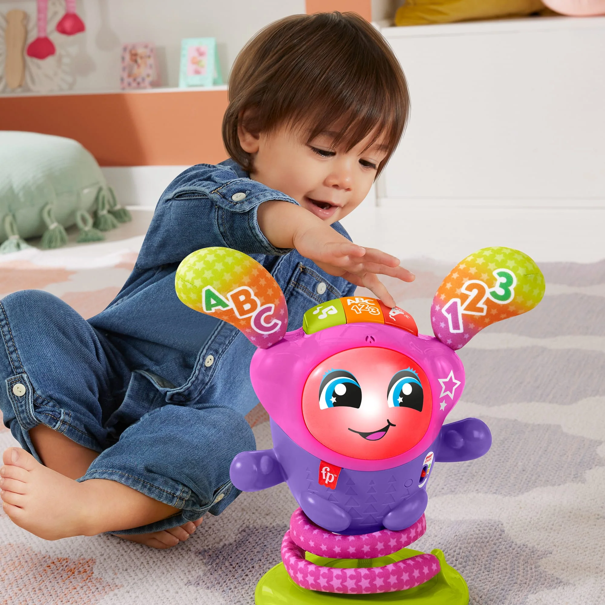 Fisher-Price Brinquedo para Bebês Dj Belle Pular e Aprender - Image 4