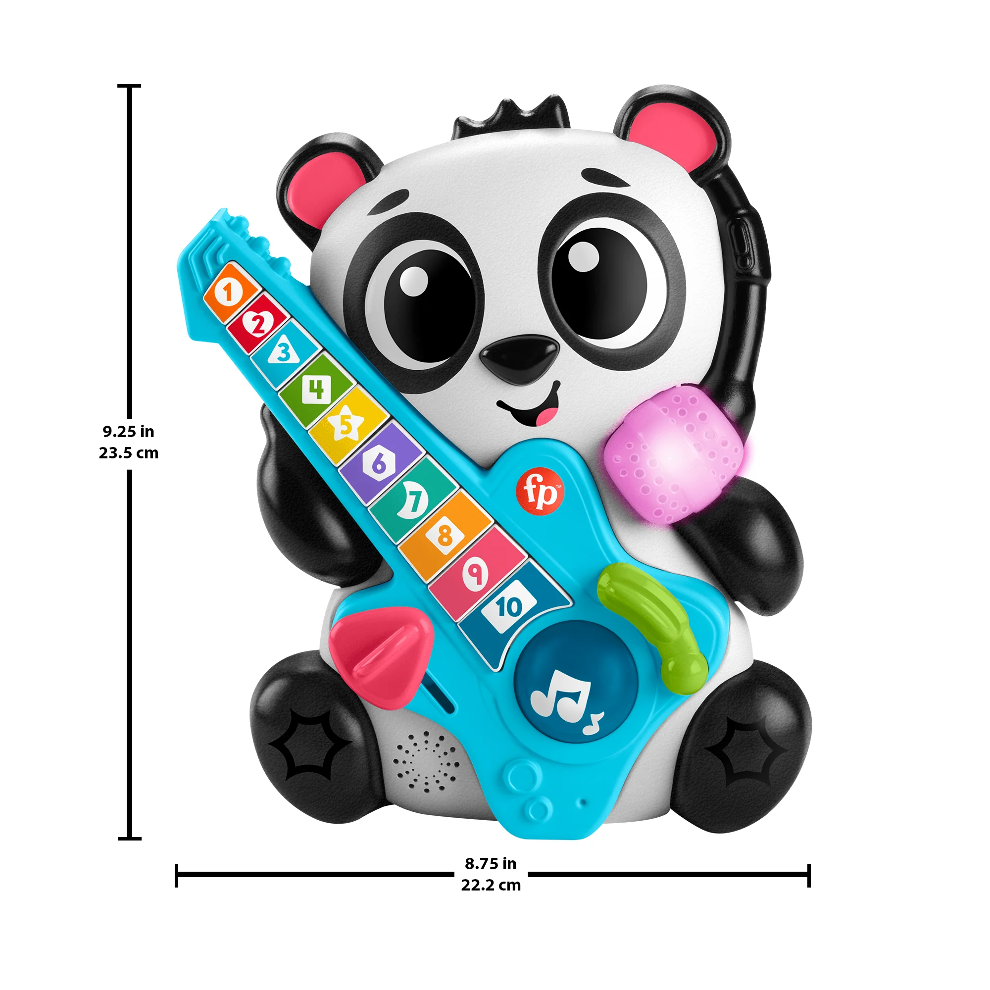 Fisher-Price Brinquedo para Bebês Esquadrão Musical Panda Vamos Contar Juntos - Image 6
