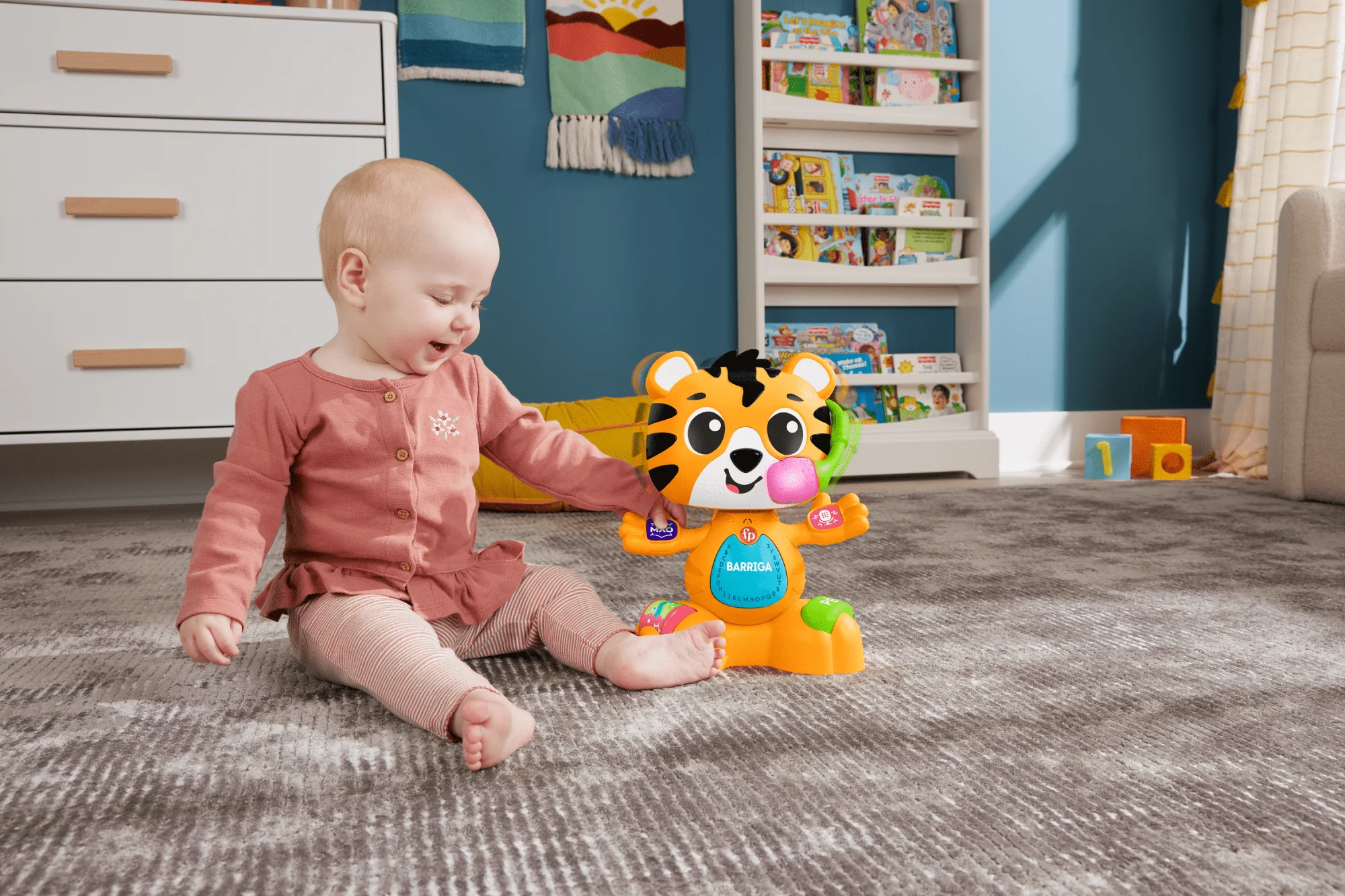 Fisher-Price Brinquedo para Bebês Esquadrão Musical Tigre Cante Comigo - Image 2