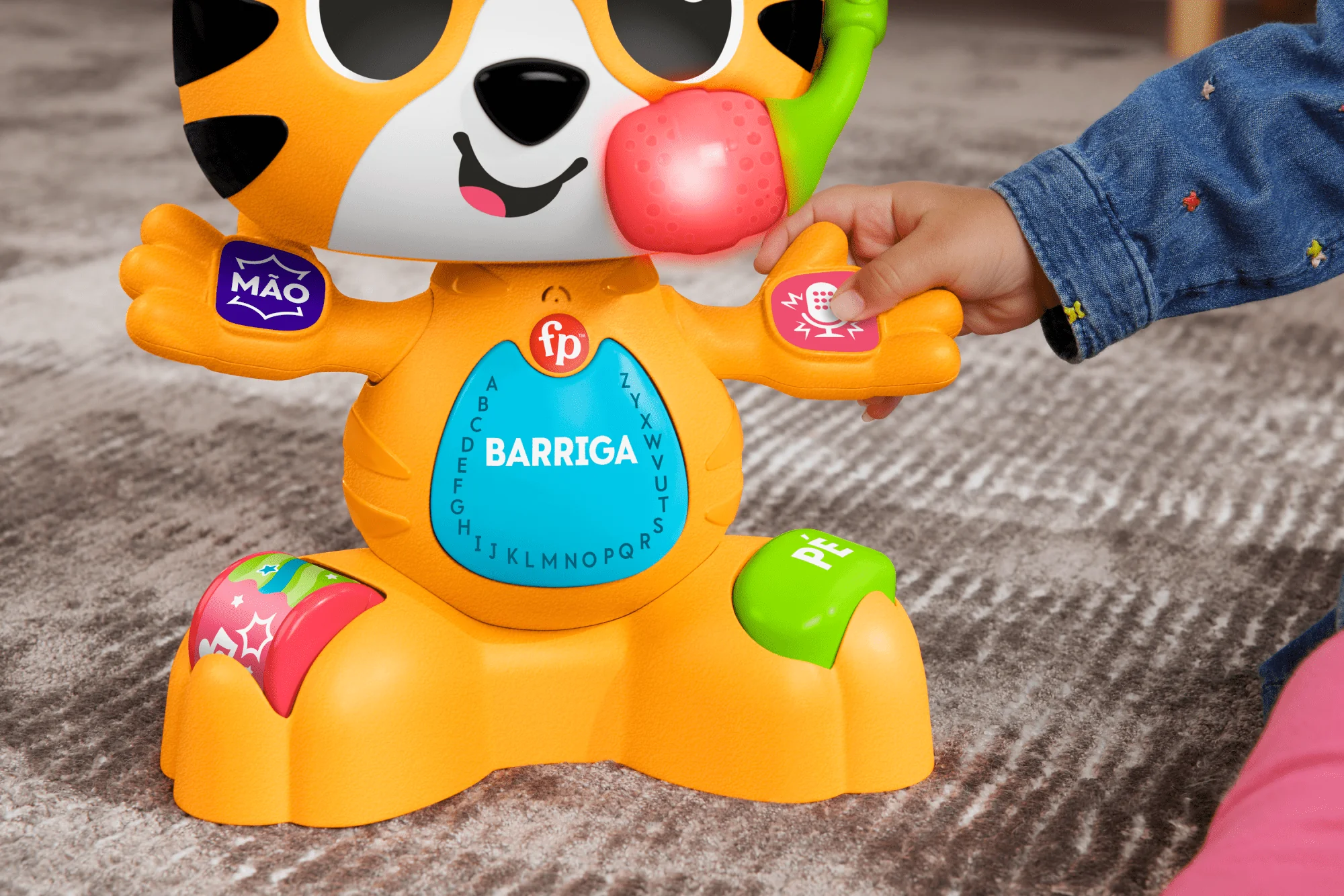 Fisher-Price Brinquedo para Bebês Esquadrão Musical Tigre Cante Comigo - Image 3