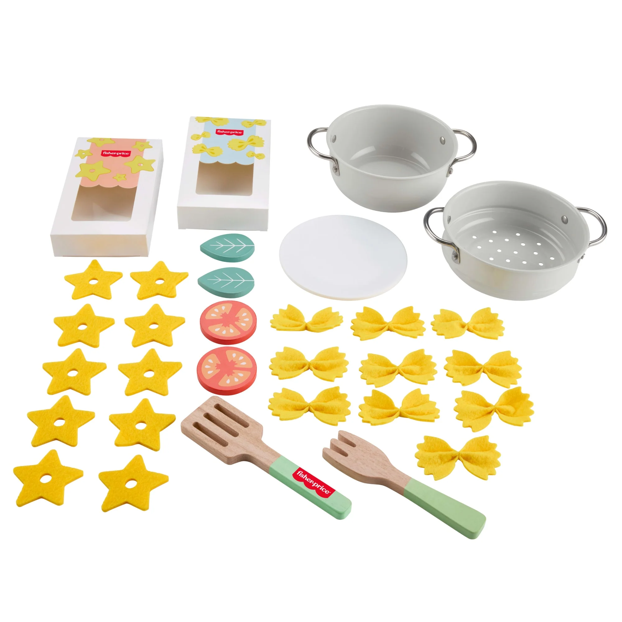 Fisher-Price Brinquedo para Bebês Kit para Preparar Macarrão de Madeira - Image 5