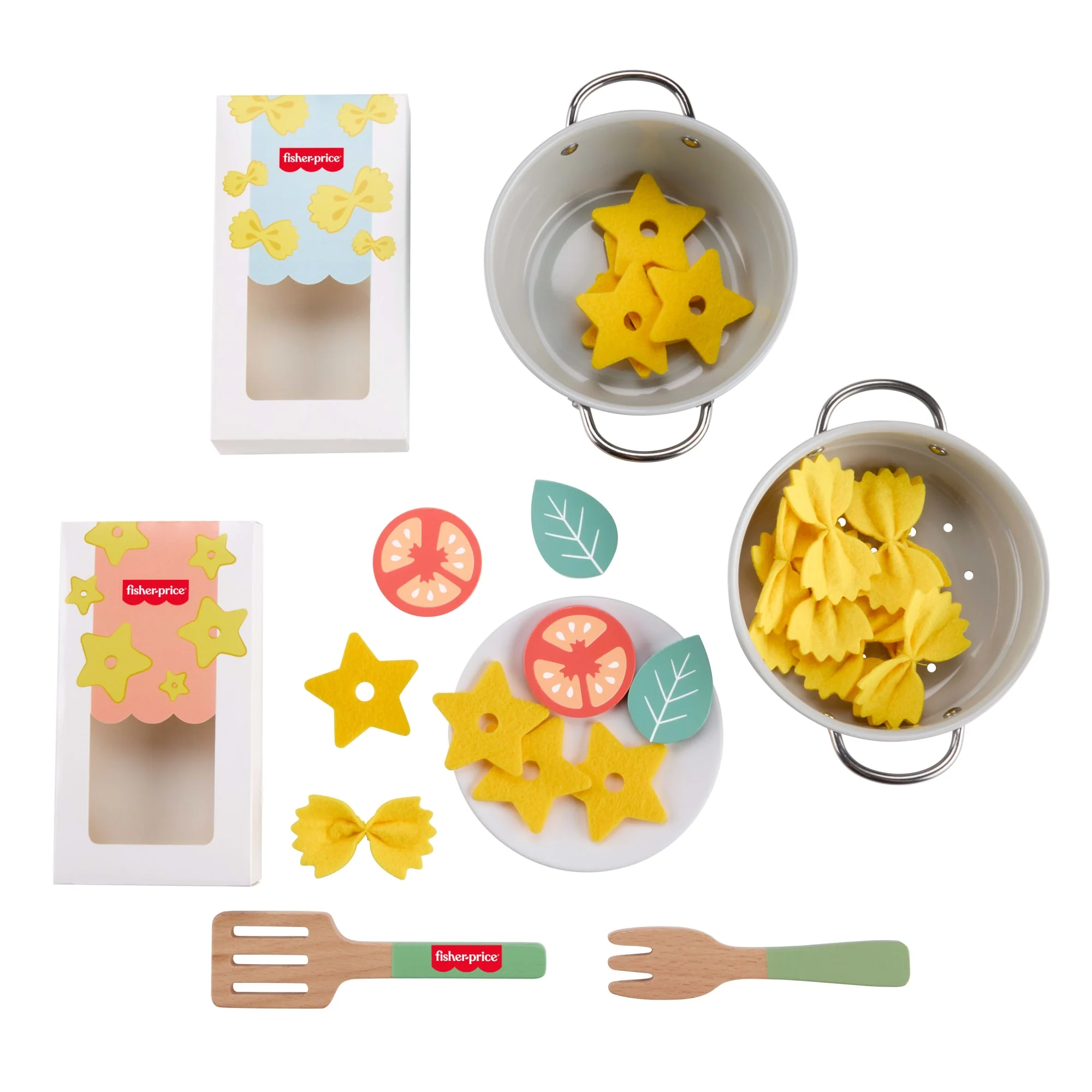 Fisher-Price Brinquedo para Bebês Kit para Preparar Macarrão de Madeira - Image 6