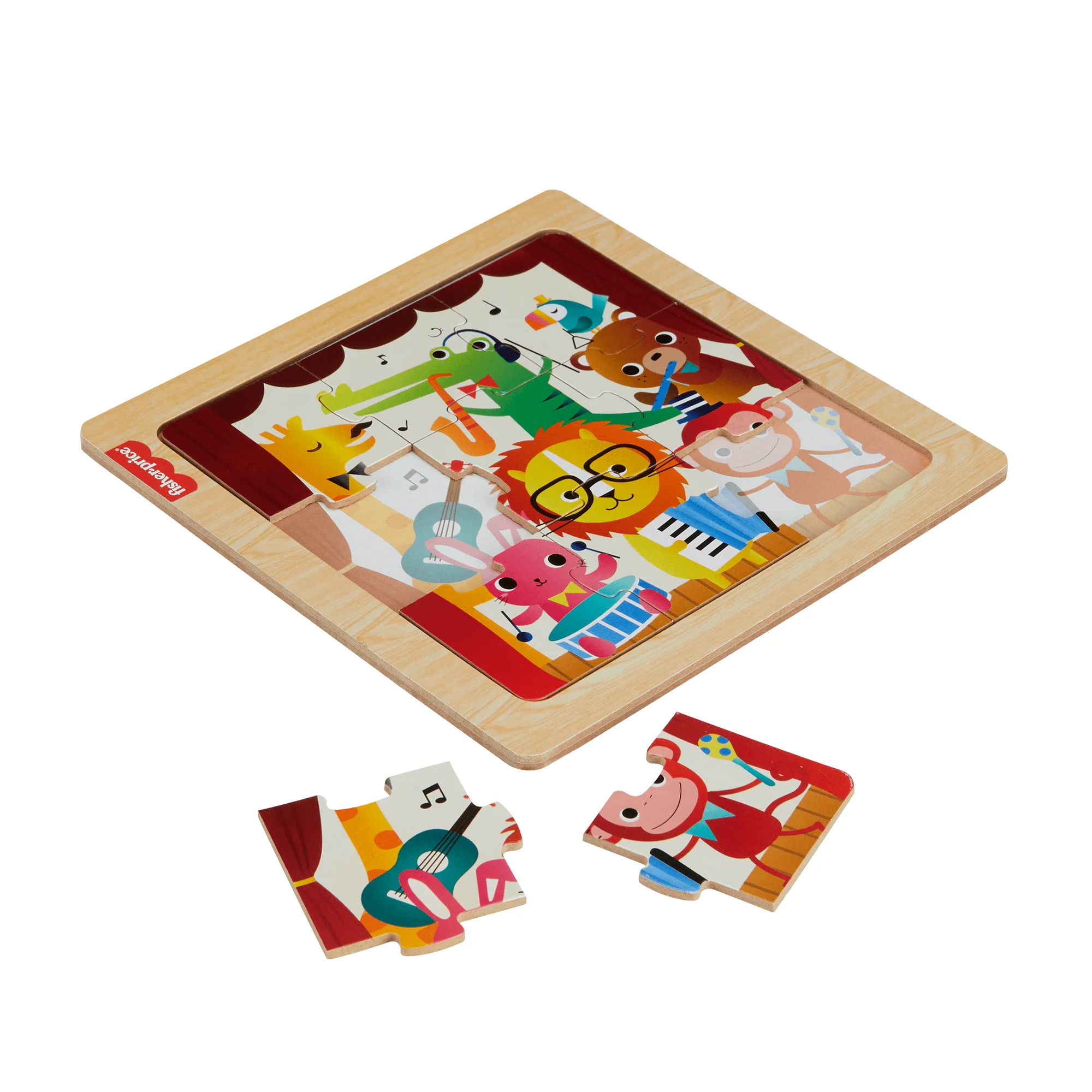 Fisher-Price Brinquedo para Bebês Meu Primeiro Quebra-cabeça de Madeira - Image 4