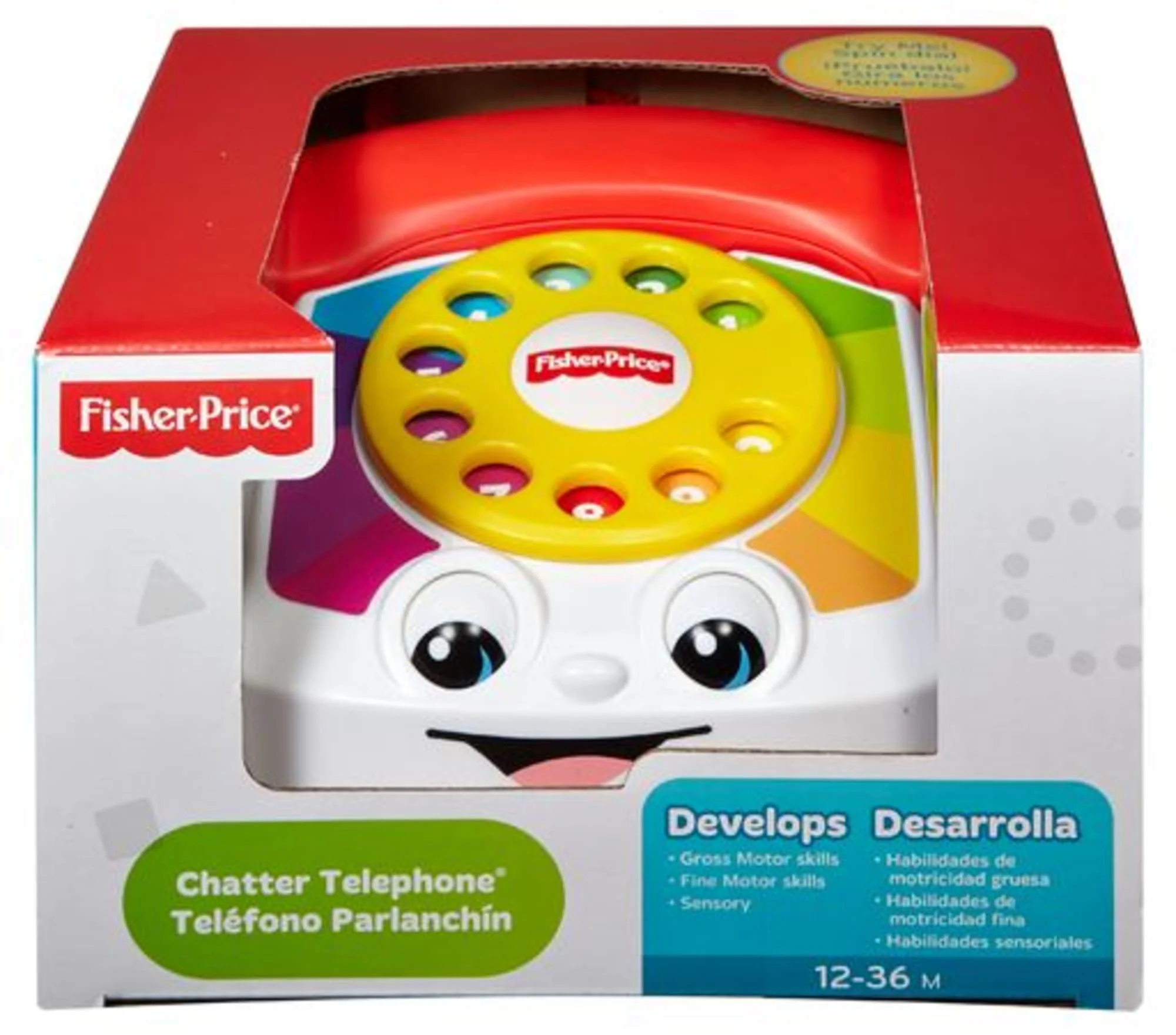 Fisher-Price Brinquedo para Bebês Novo Telefone Feliz - Image 4