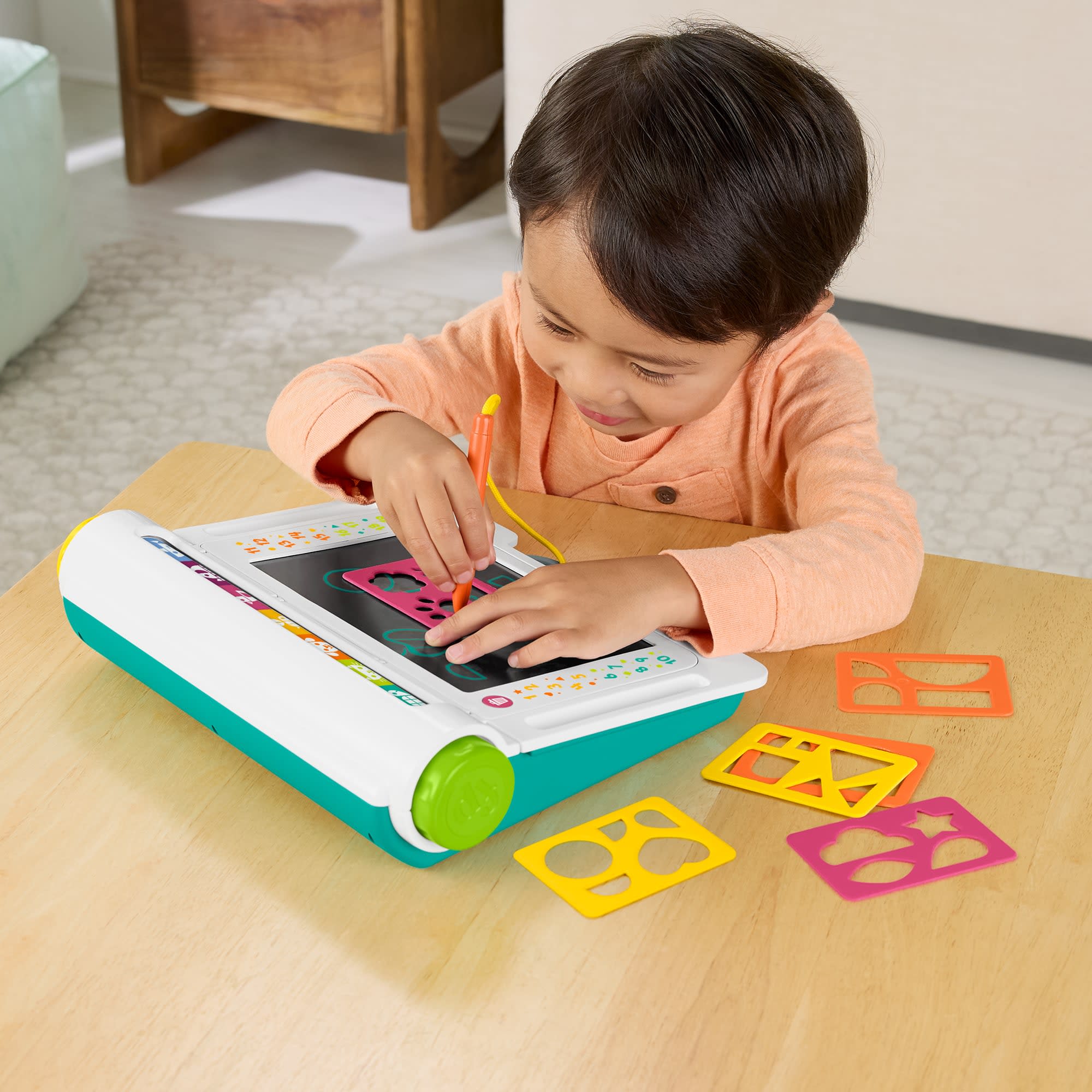 Fisher-Price-Bureau Apprentissage et dessin-Tablette Écriture, - Image 2