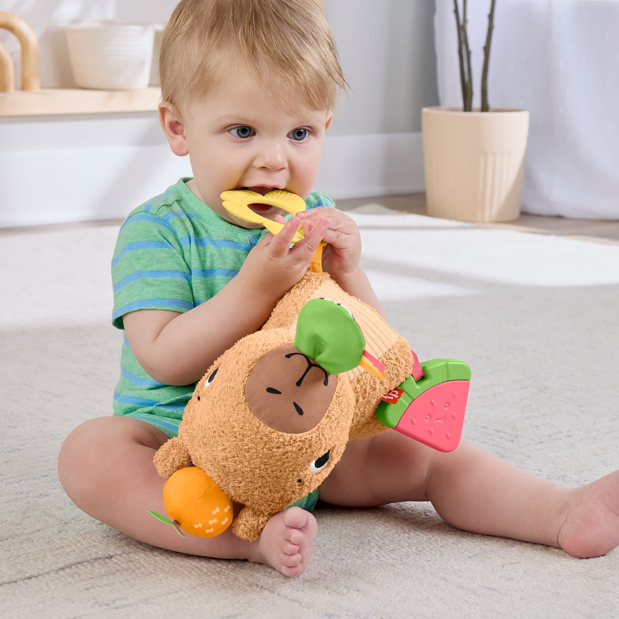 Fisher-Price®  Capy Gourmand Doux, Jouet Sensoriel Pour Nouveau-Nés - Image 4