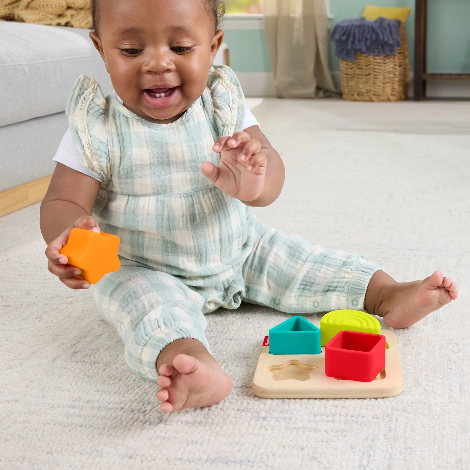 Fisher-Price Casse-Tête en Silicone et Bois - Image 2