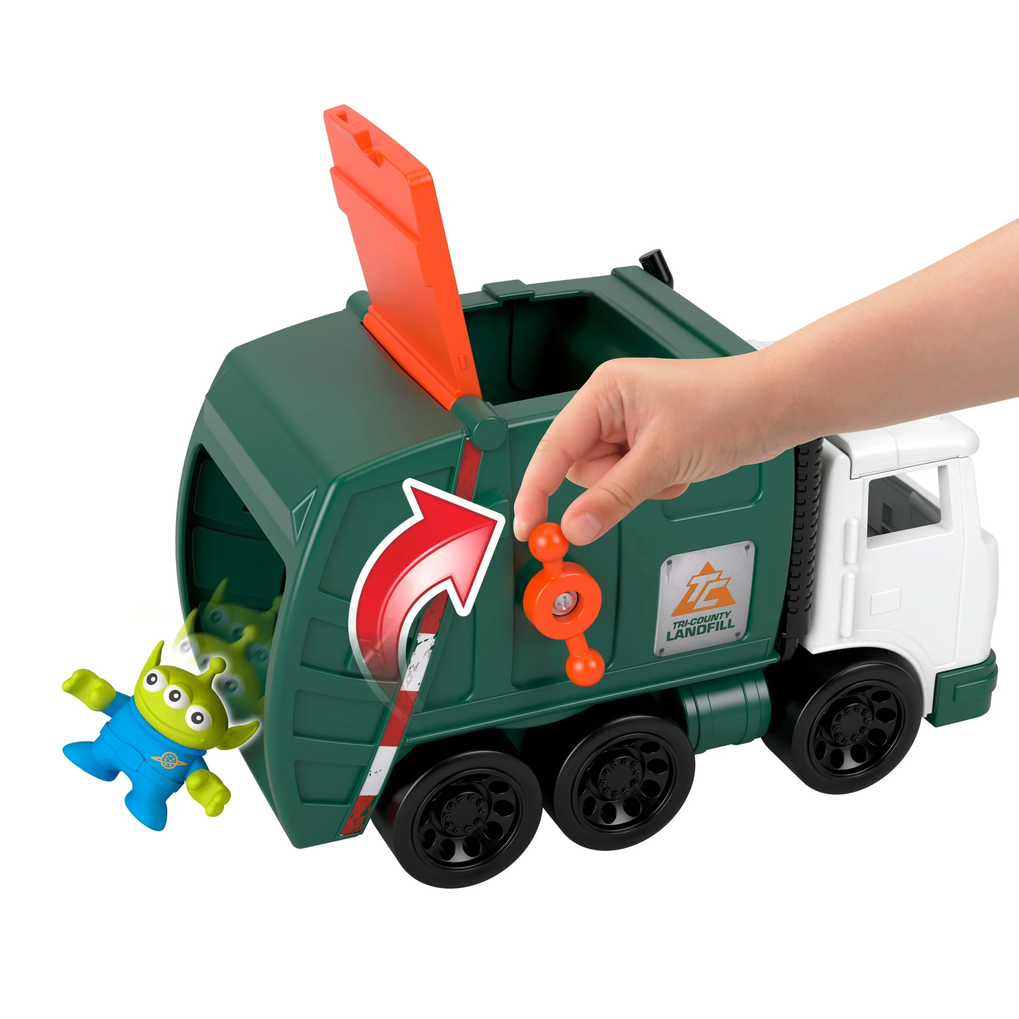 Fisher Price-Disney Pixar   Toy Story Camion-Poubelle Avec 4 Figurines - Image 3