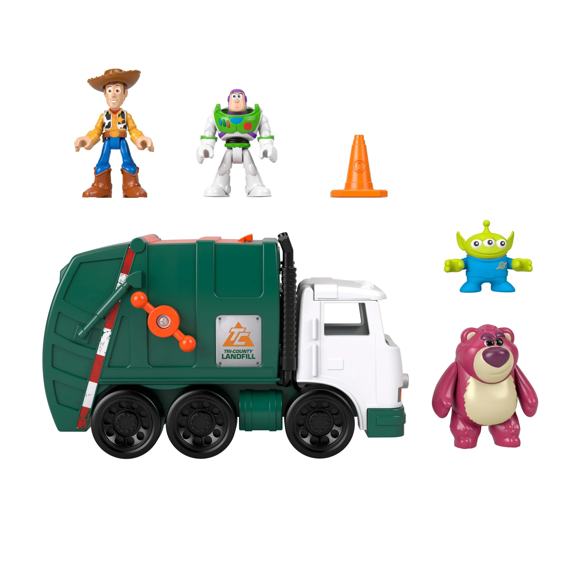 Fisher Price-Disney Pixar   Toy Story Camion-Poubelle Avec 4 Figurines - Image 6