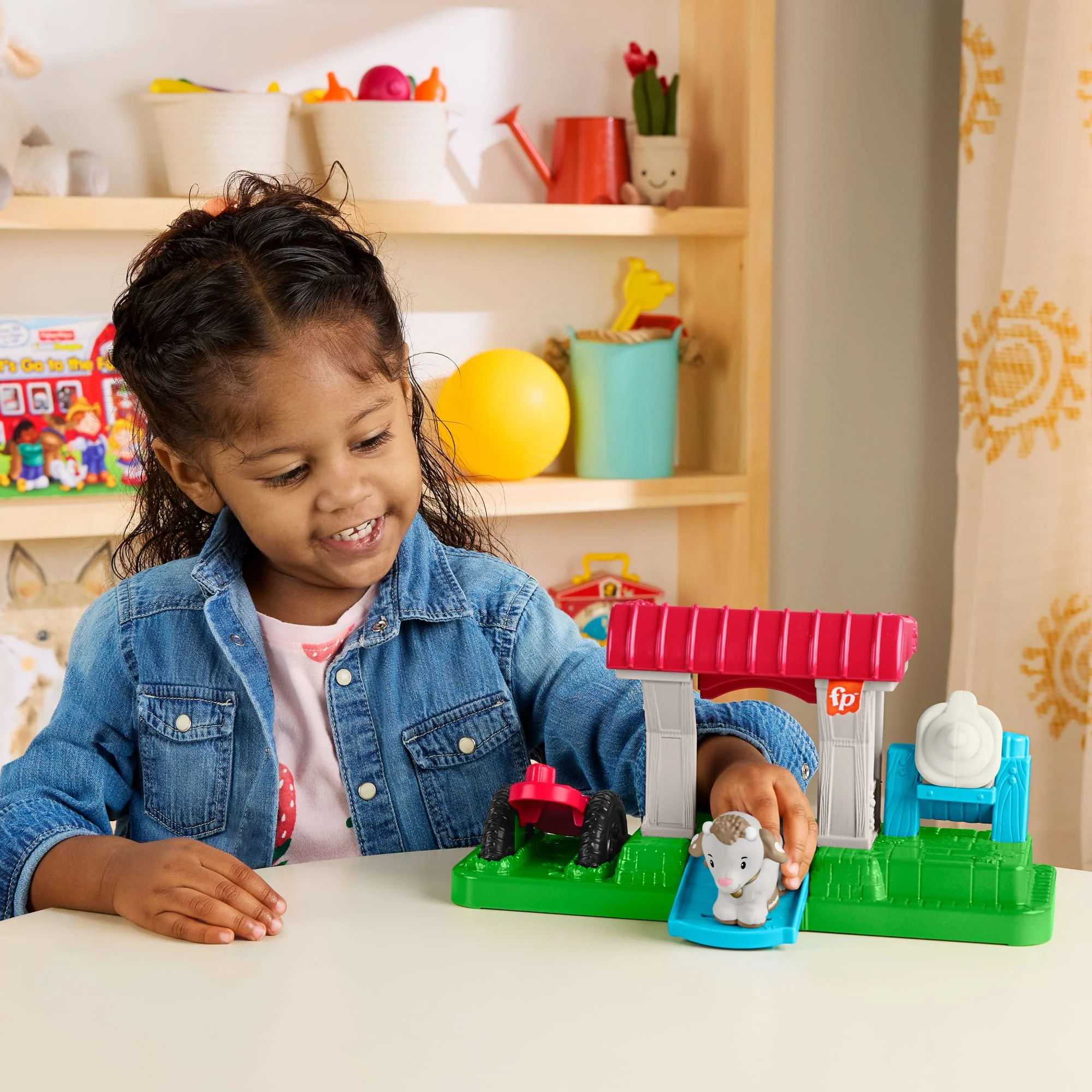 Fisher Price-La Chèvrerie des Little People-Coffret - Image 2