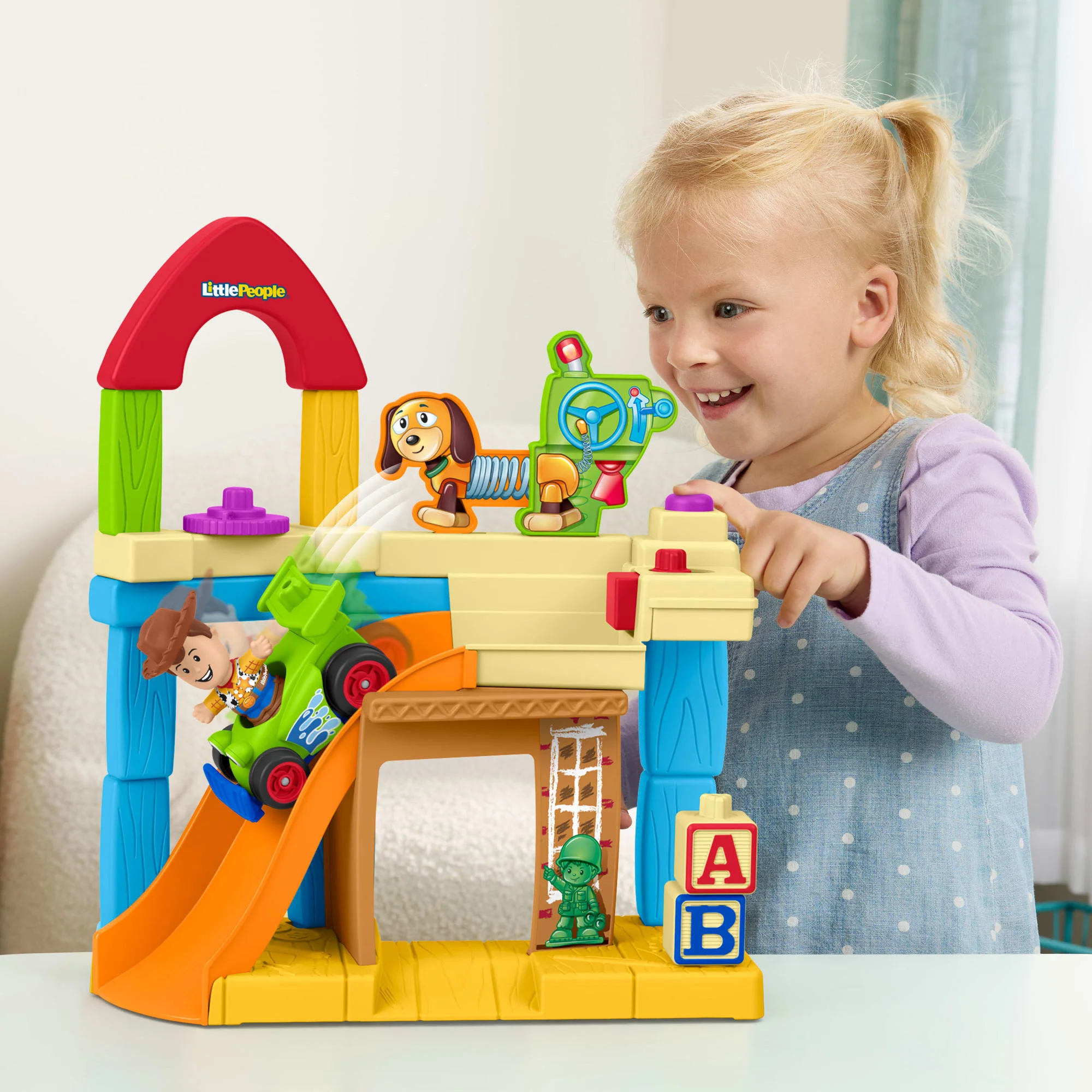 Fisher-Price Coffret Little People Chambre D’Andy - Image 2