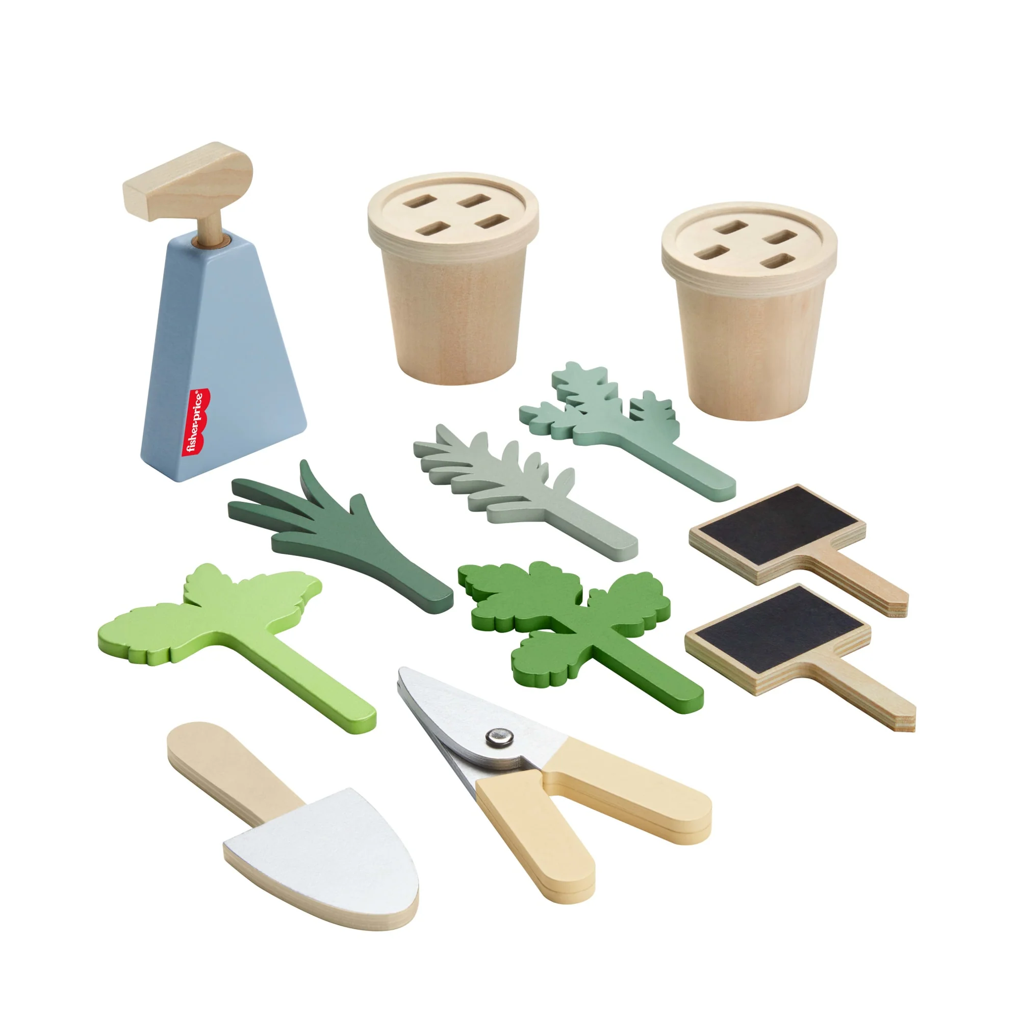 Fisher-Price  Coffret Plantes en Bois, Avec Outils, 12Éléments - Image 4