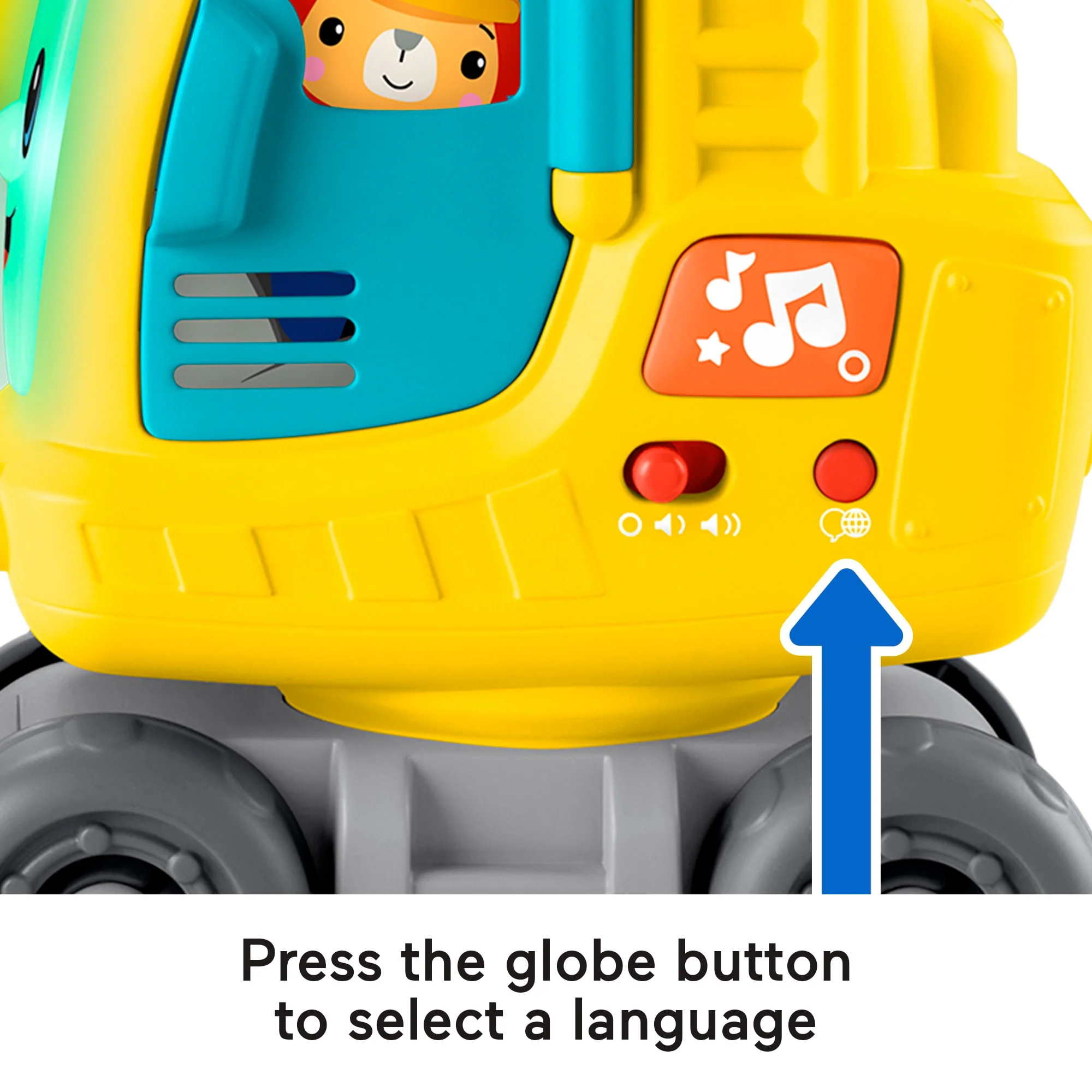 Fisher-Price Count & Stack Crane With Blocks, Lights & Sounds, Multi-Language Version - Image 3