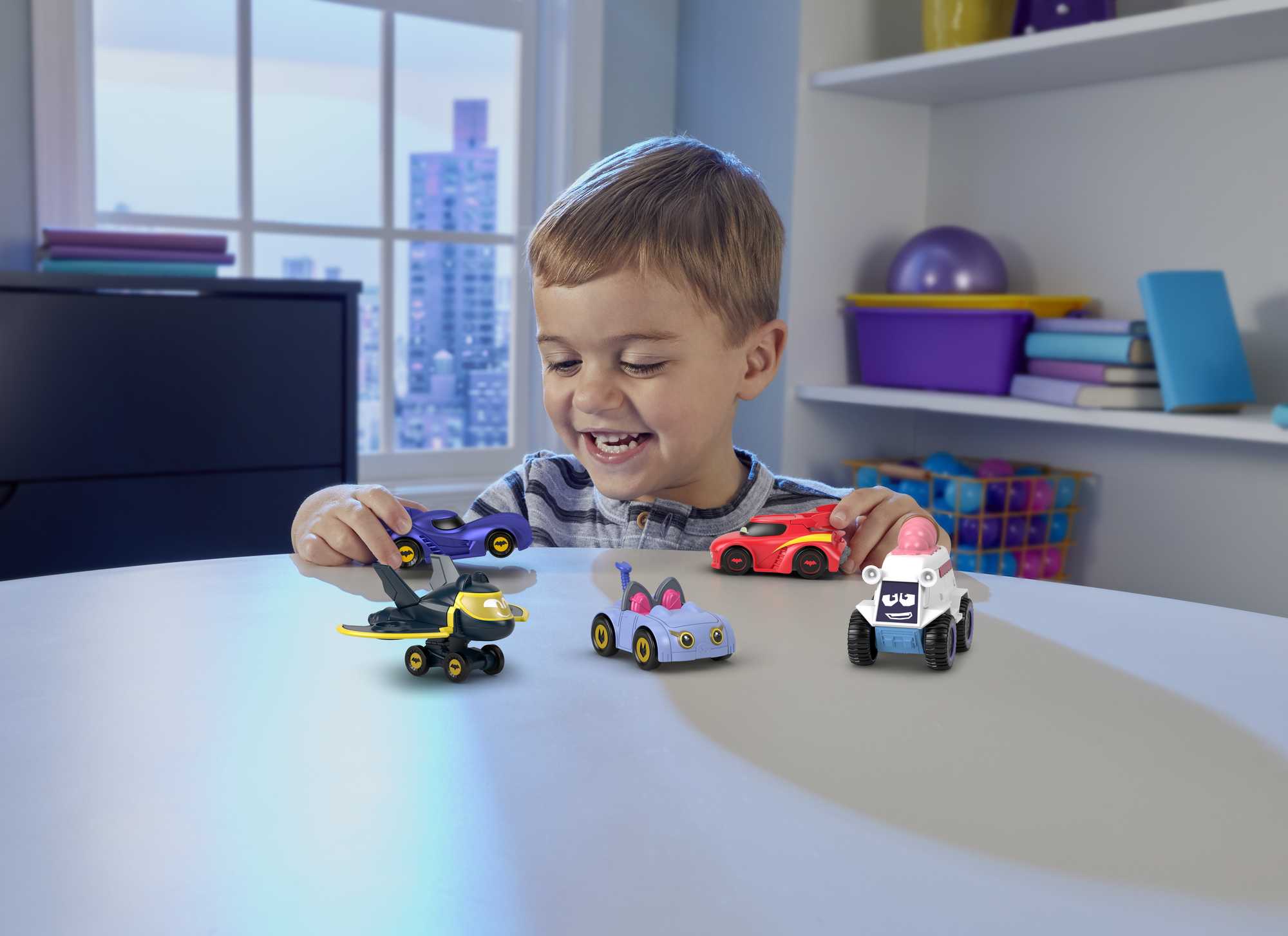 Fisher-Price DC Batwheels Coffret Multiple de 5 Véhicules - Image 2