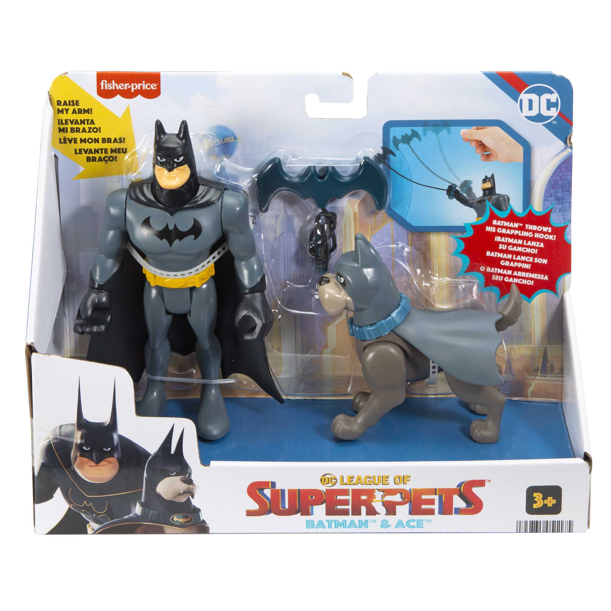Fisher-Price Dc League Of Super-Pets Batman et Ace - Image 6