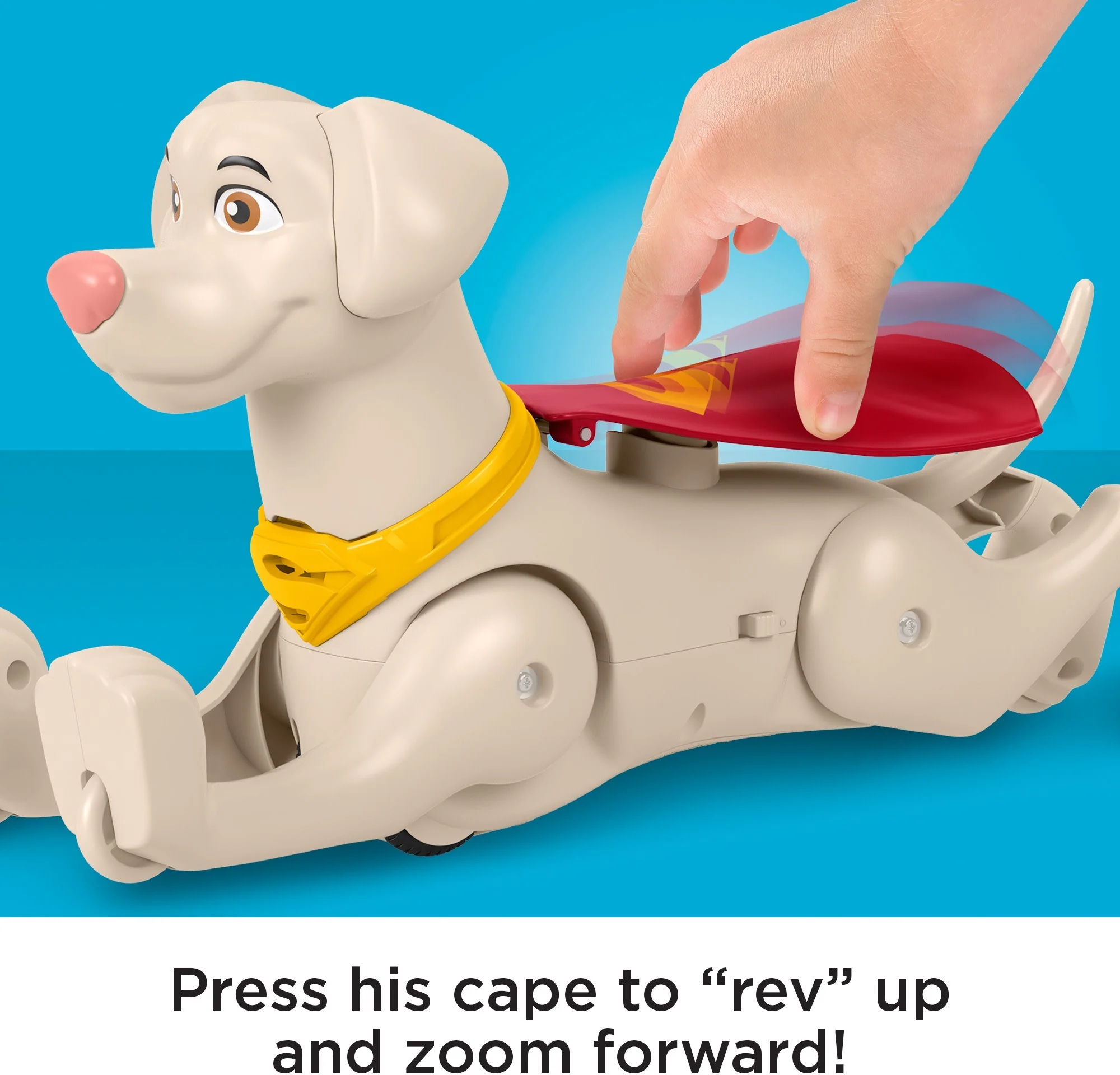 Fisher-Price DC League Of Super-Pets Rev & Rescue Krypto - Image 4