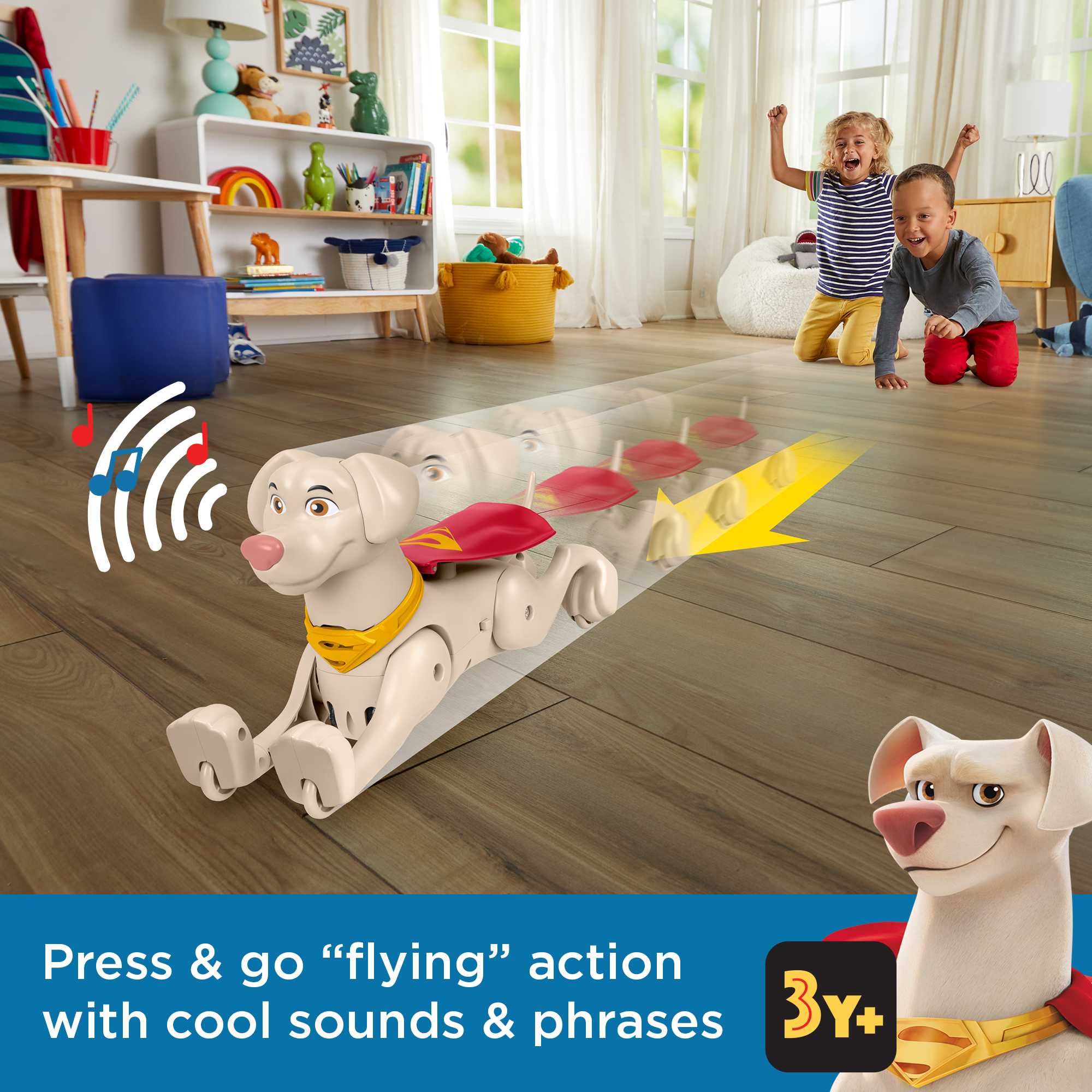 Fisher-Price DC League Of Super-Pets Rev & Rescue Krypto - Image 2