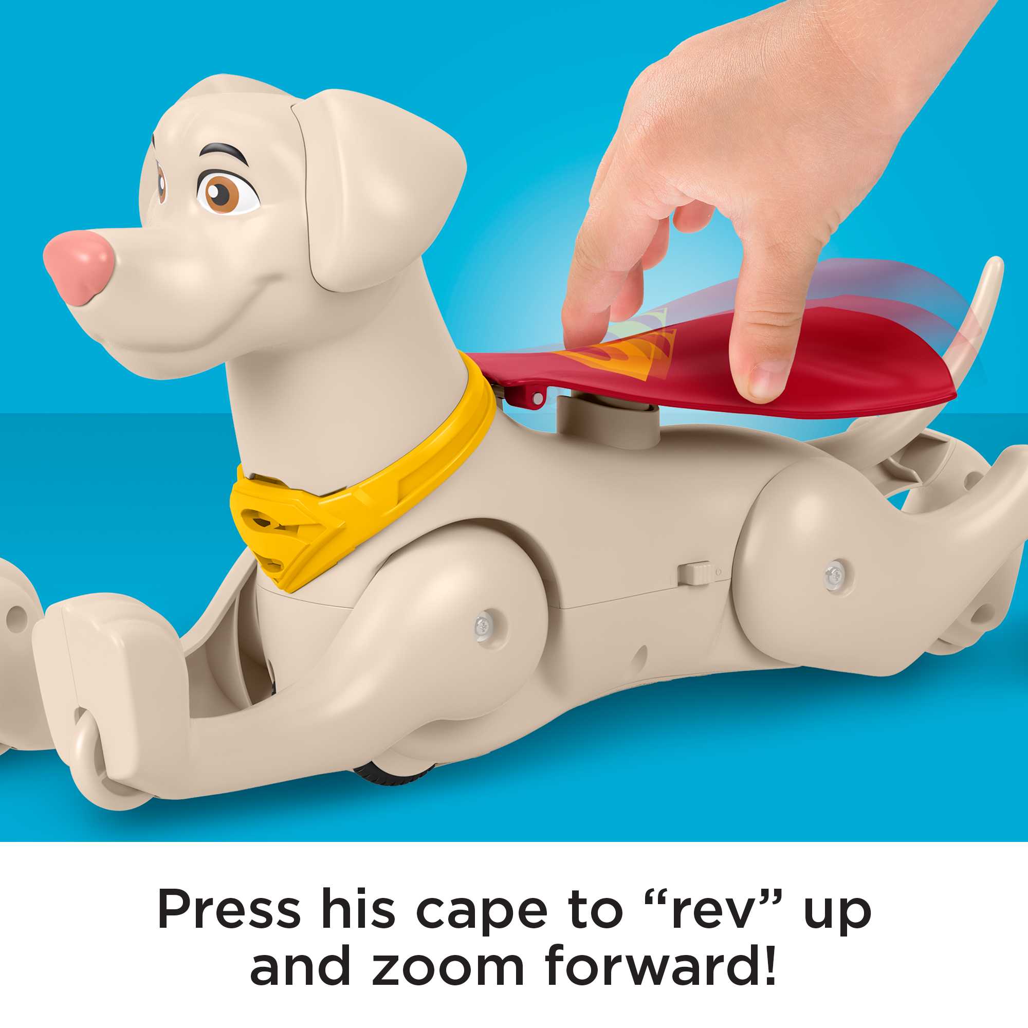 Fisher-Price DC League Of Super-Pets Rev & Rescue Krypto - Image 4
