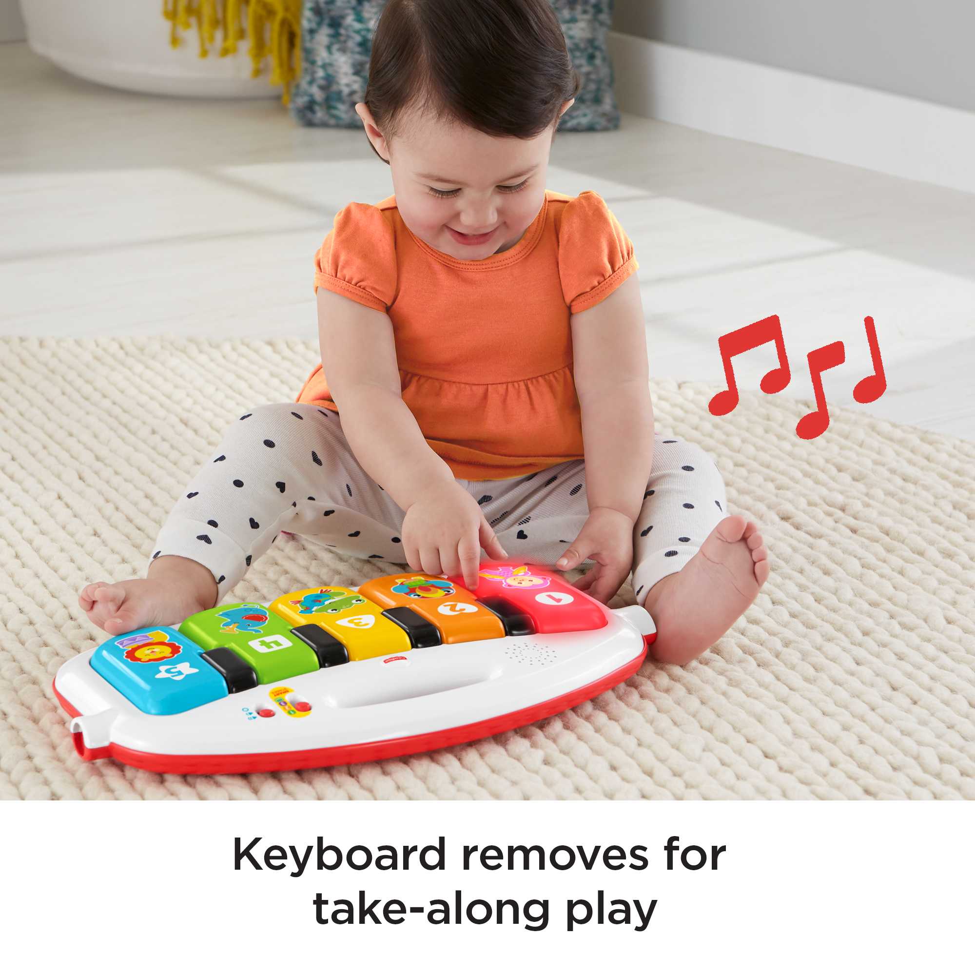 Fisher-Price Deluxe Kick & Play Piano Gym - English Version - Image 6