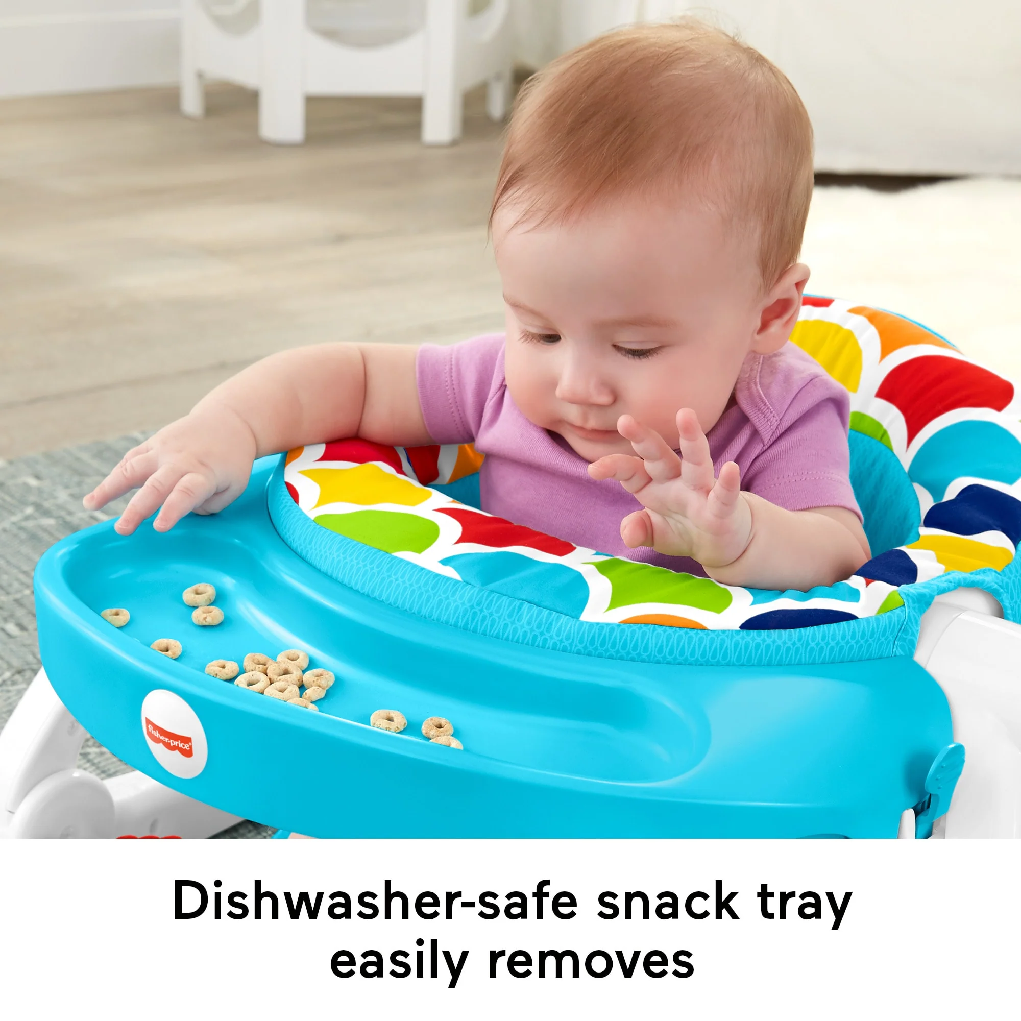 Fisher-Price Deluxe Sit-Me-Up Floor Seat With Toy Tray - Image 4
