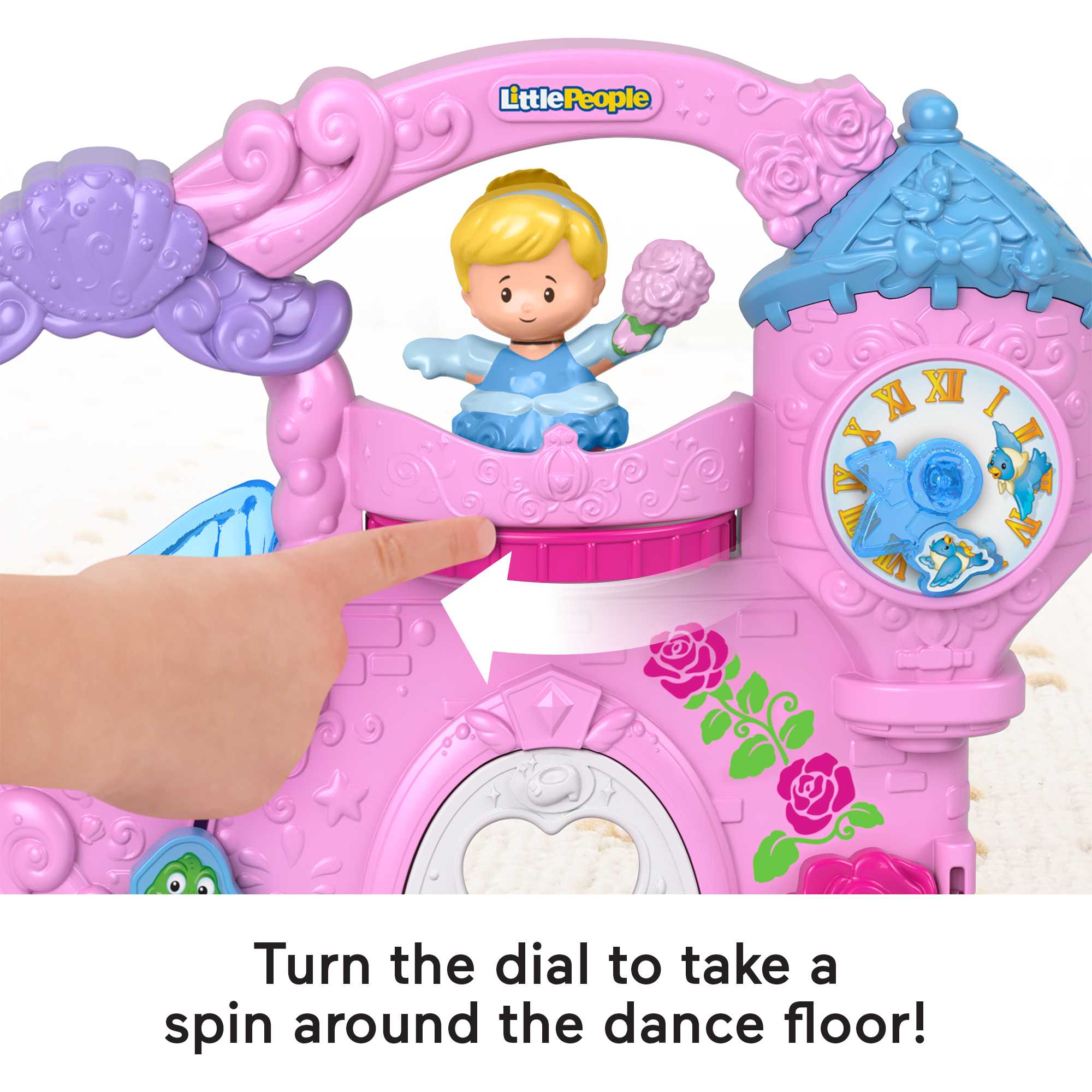 Fisher-Price Disney Princess Play & Go Castle By Little People - Image 3