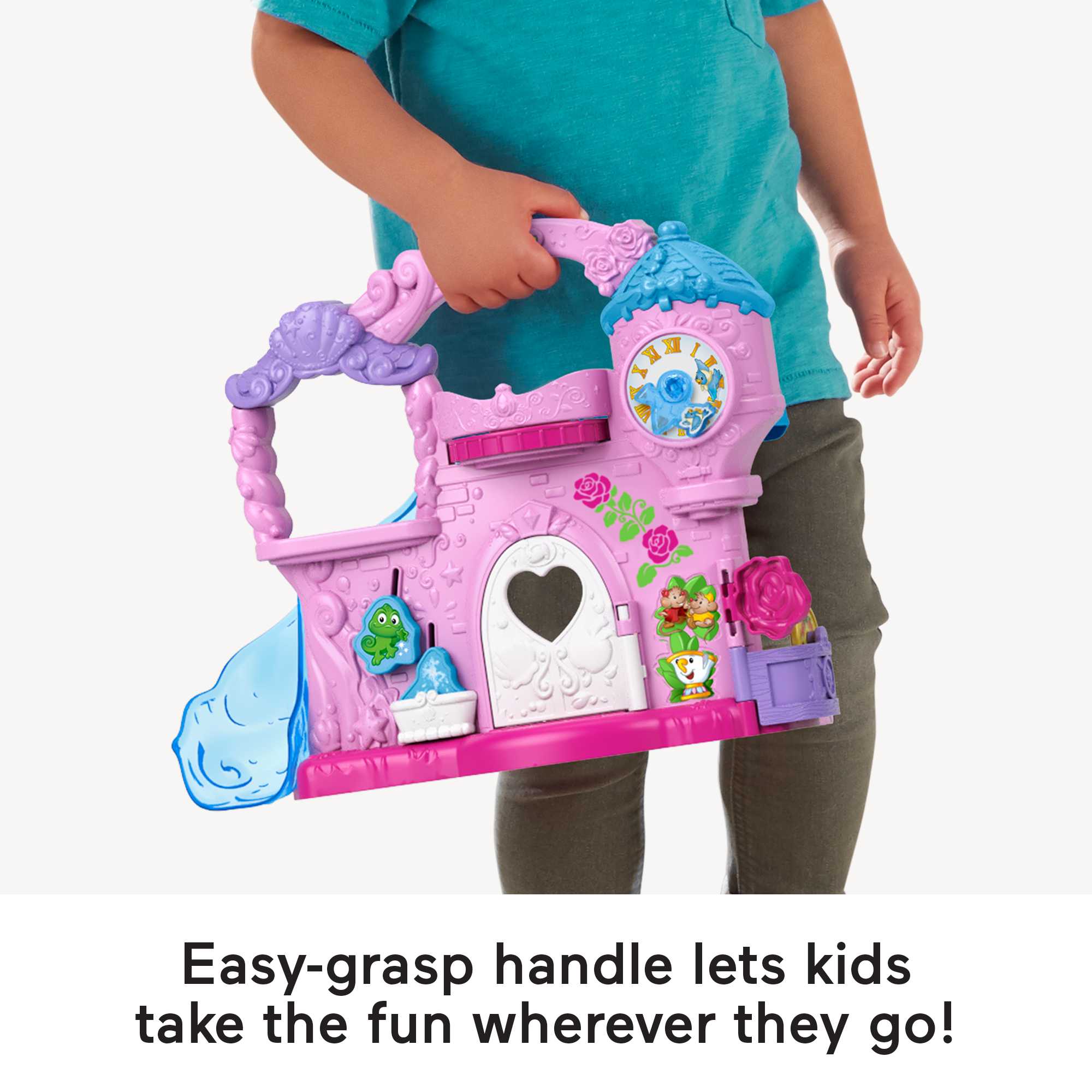 Fisher-Price Disney Princess Play & Go Castle By Little People - Image 5