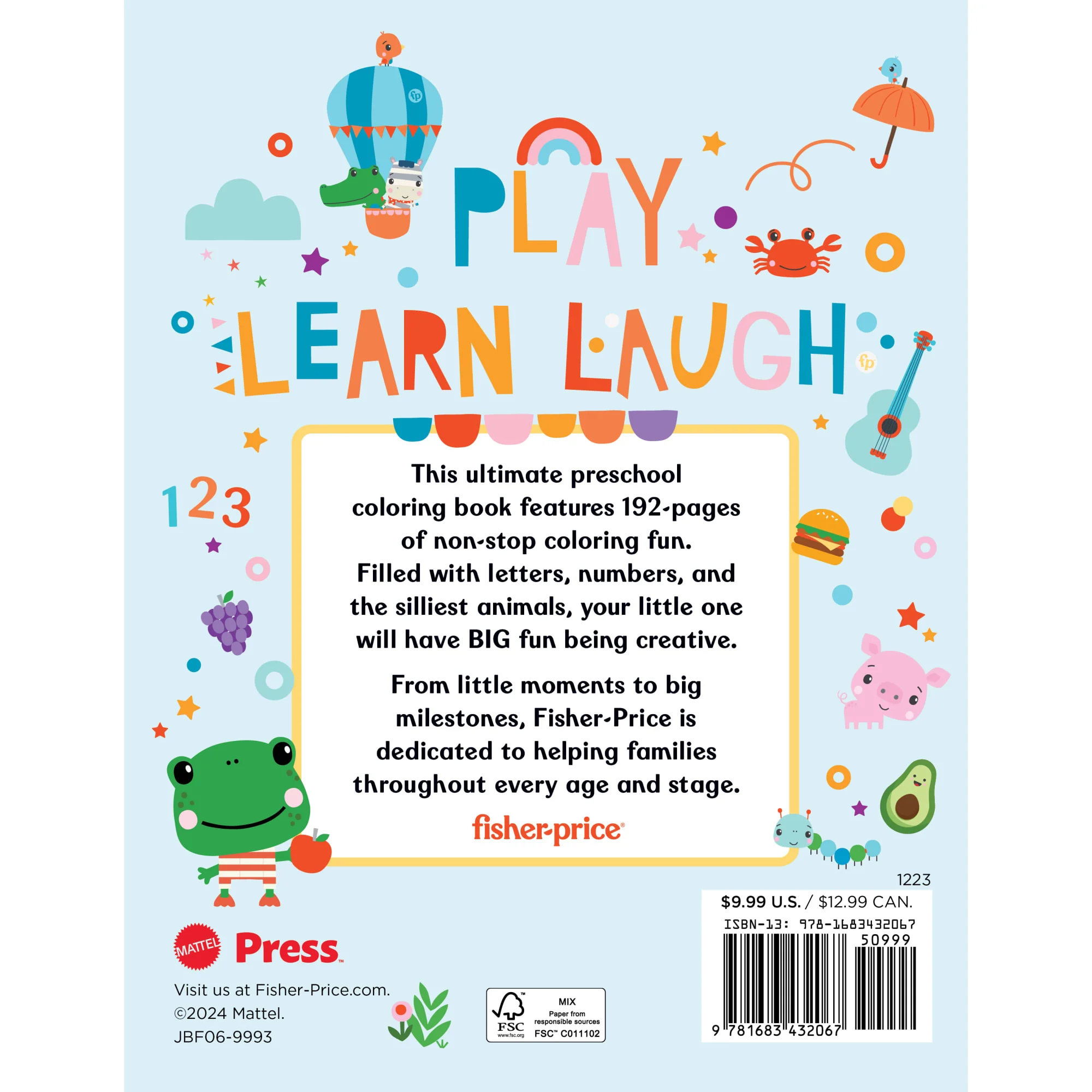 Fisher-Price: Giant Coloring Book - Image 2
