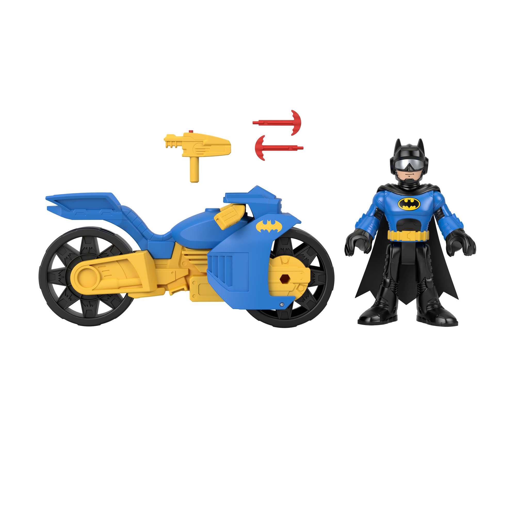 Imaginext DC Super Friends-Batcycle XL et Batman-Figurine de 25 Cm - Image 5
