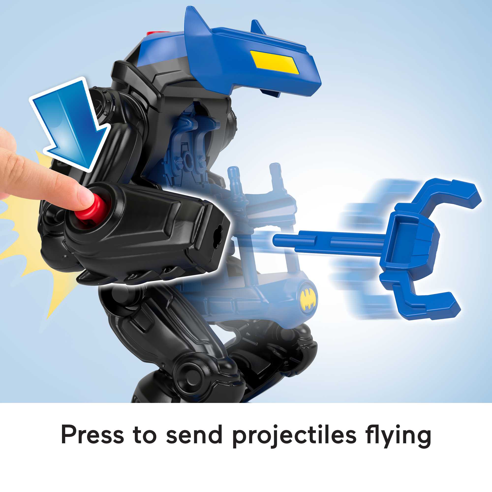 Fisher-Price Imaginext DC Super Friends Batman Battling Robot - Image 5
