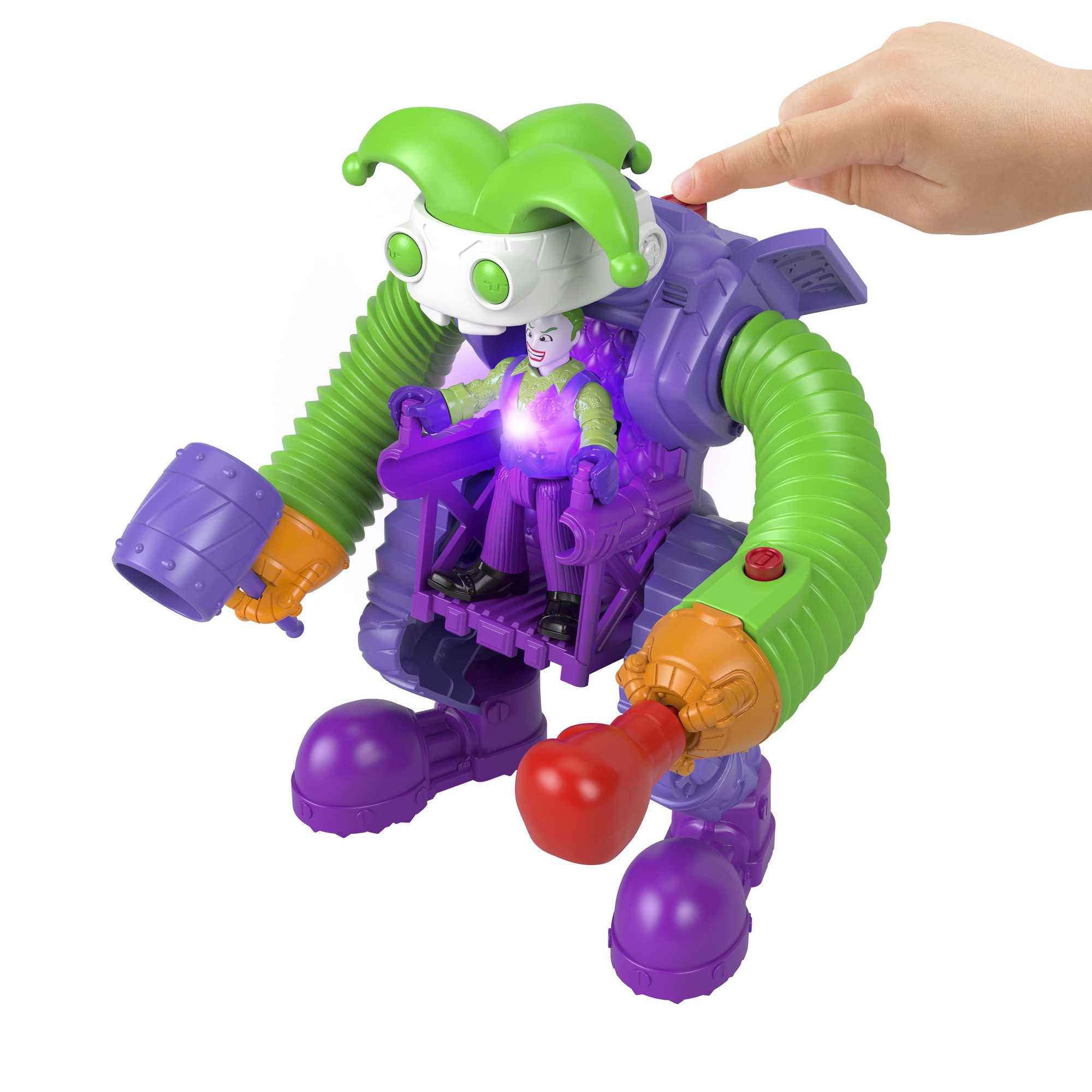 Fisher-Price Imaginext DC Super Friends Le Robot de Combat du Joker - Image 2