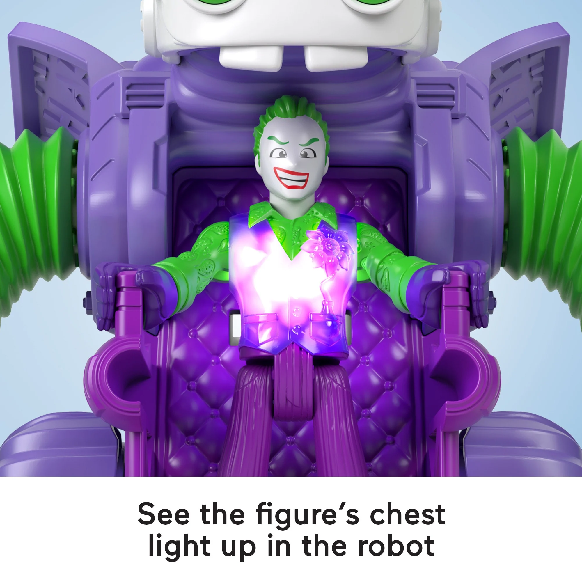 Fisher-Price Imaginext DC Super Friends The Joker Battling Robot - Image 3