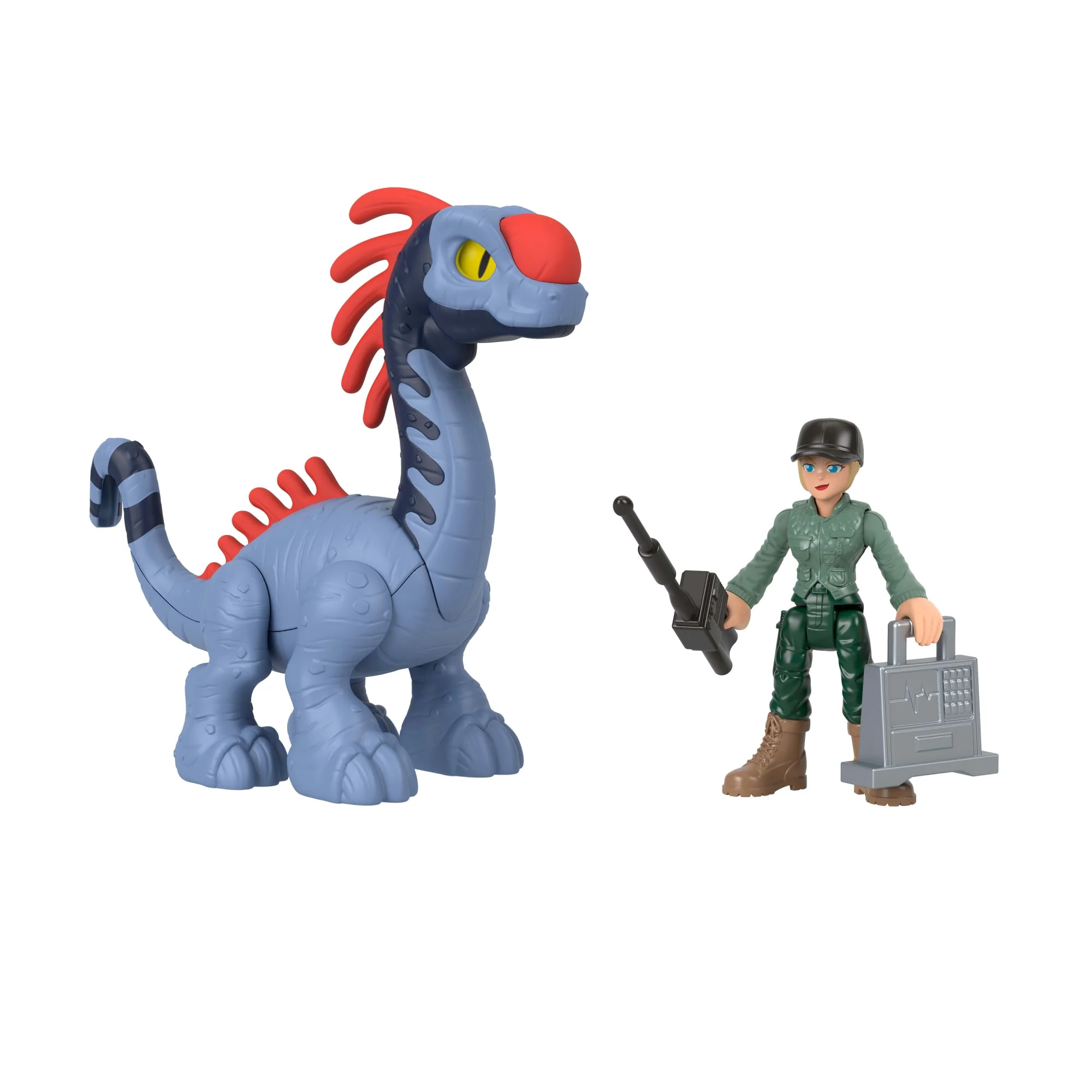 Fisher-Price Imaginext Jurassic World Rebirth Set With 6 Action Figures, Launcher & Accessories - Image 6