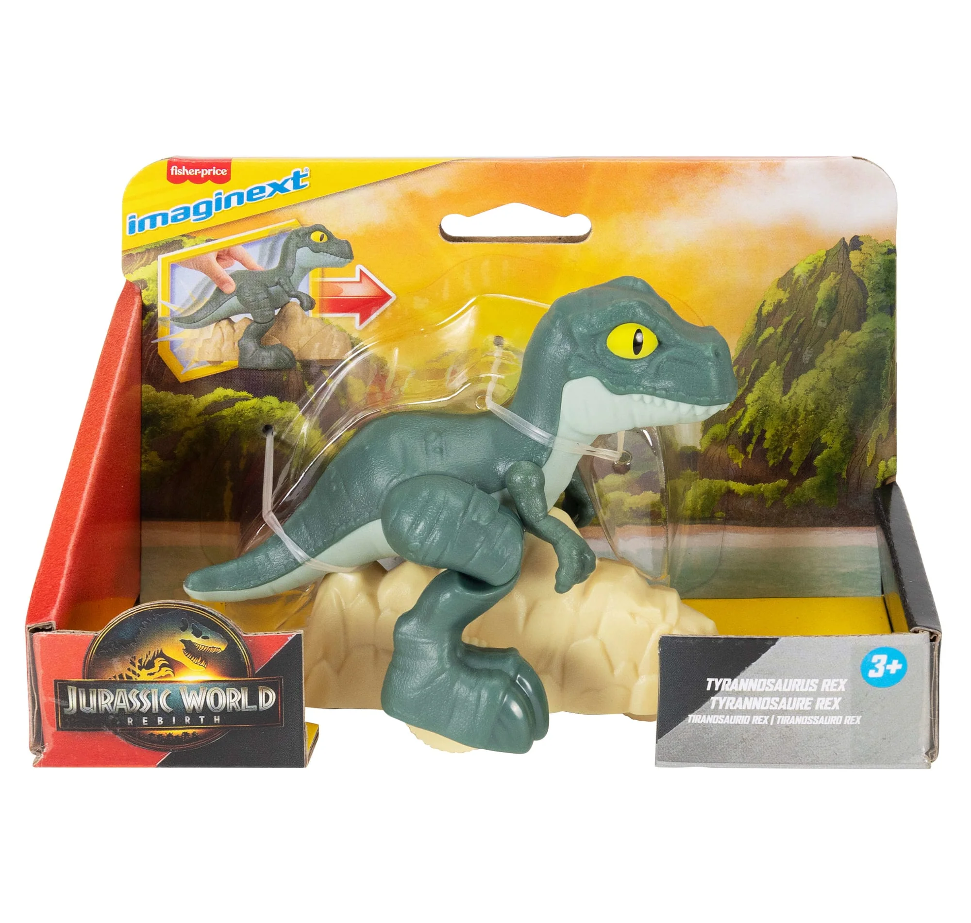 Fisher-Price  Imaginext  Jurassic World  Tyrannosaure Rex, Mouv. - Image 6