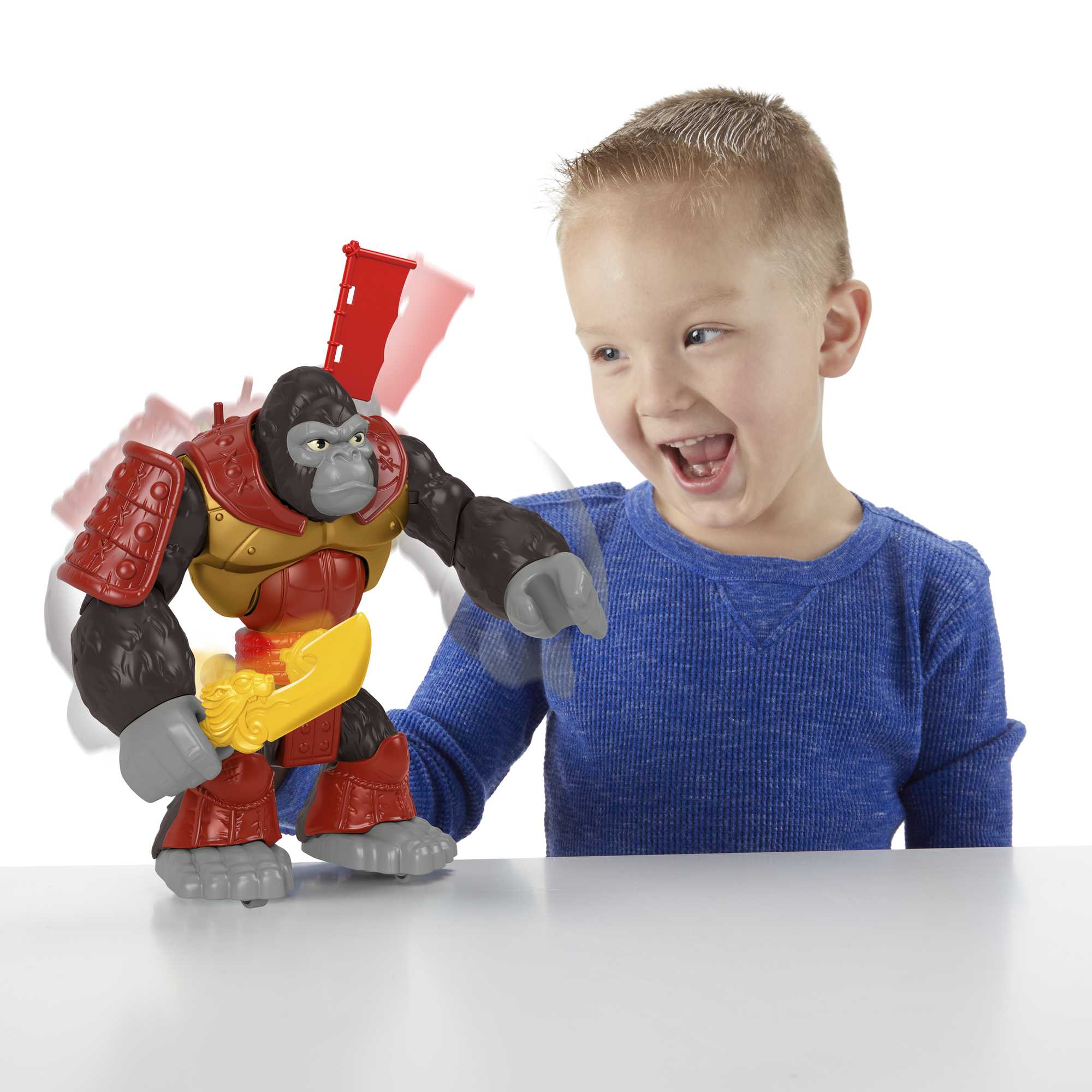 Fisher-Price Imaginext-L’Attaque du Gorille-Figurine Articulée - Image 2