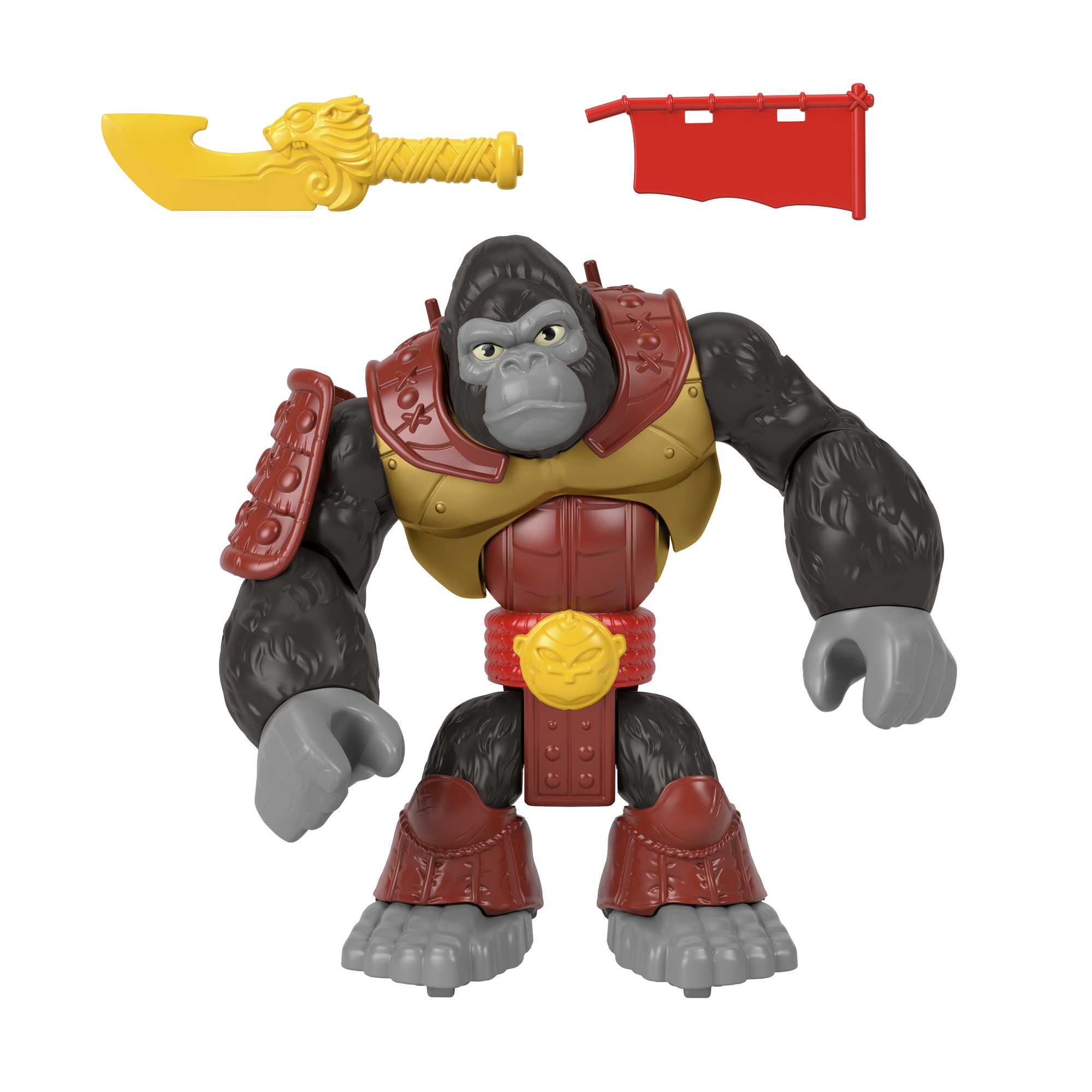 Fisher-Price Imaginext-L’Attaque du Gorille-Figurine Articulée - Image 5