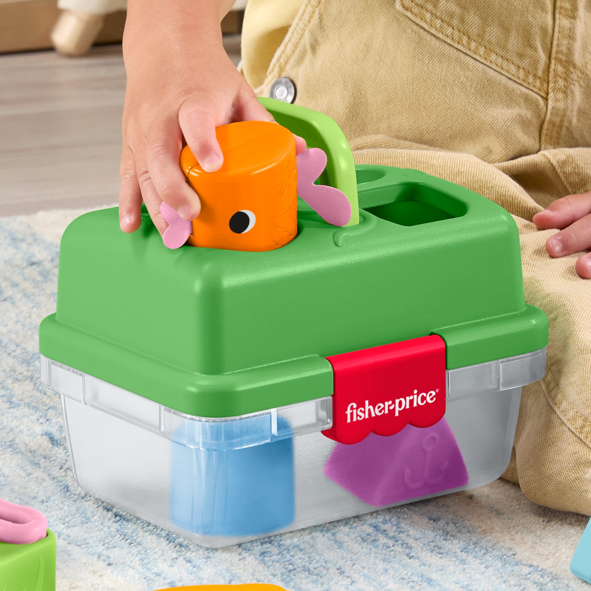 Fisher-Price Infant Juguete para Bebés Bloques Hora de Pescar - Image 3
