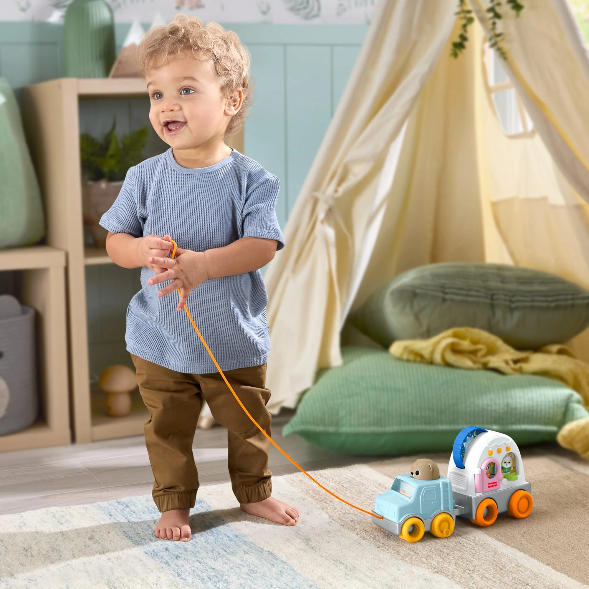 Fisher-Price Infant Juguete para Bebés Camper de Paseo - Image 2